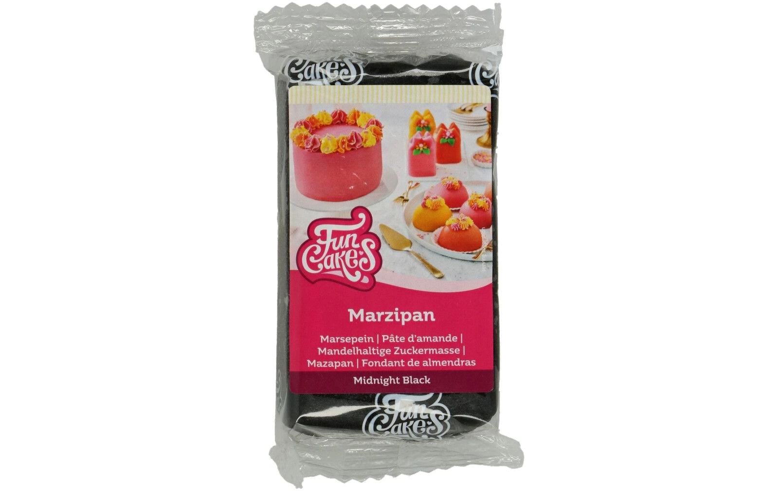 Funcakes Marzipan – schwarz 250 g Funcakes Marzipan – schwarz 250 g