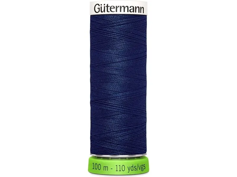 Gütermann Näh- und Stickgarn Allesnäher rPET 100 m Blau