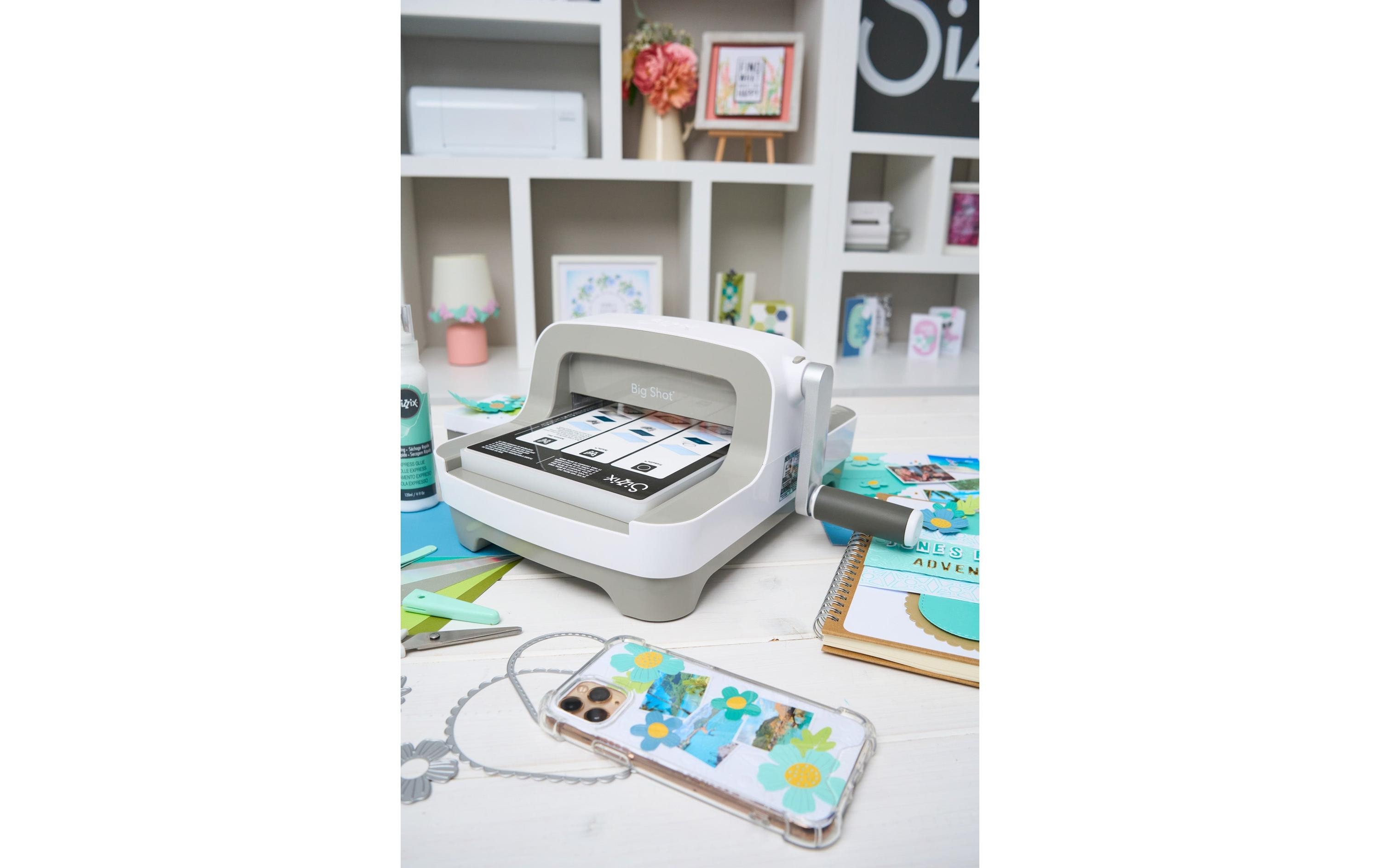 Sizzix Stanz- und Prägemaschine Big Shot A5 Starter-Kit Sizzix Stanz- und Prägemaschine Big Shot A5 Starter-Kit