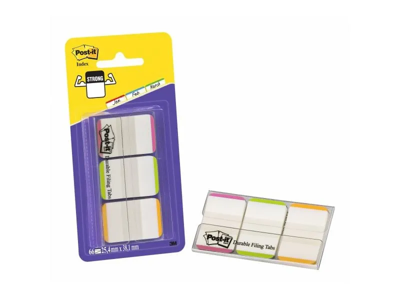 Post-it Page Marker Index Strong Pink/Orange/Grün, 3 Stück Post-it Page Marker Index Strong Pink/Orange/Grün, 3 Stück