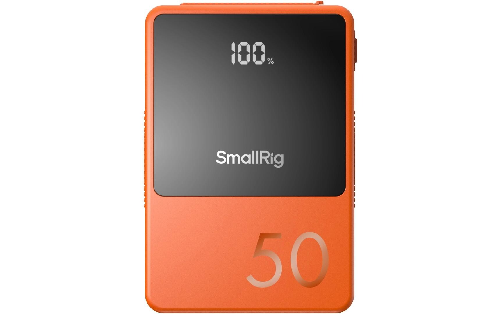 Smallrig VB50 Mini V-Mount-Batterie Orange