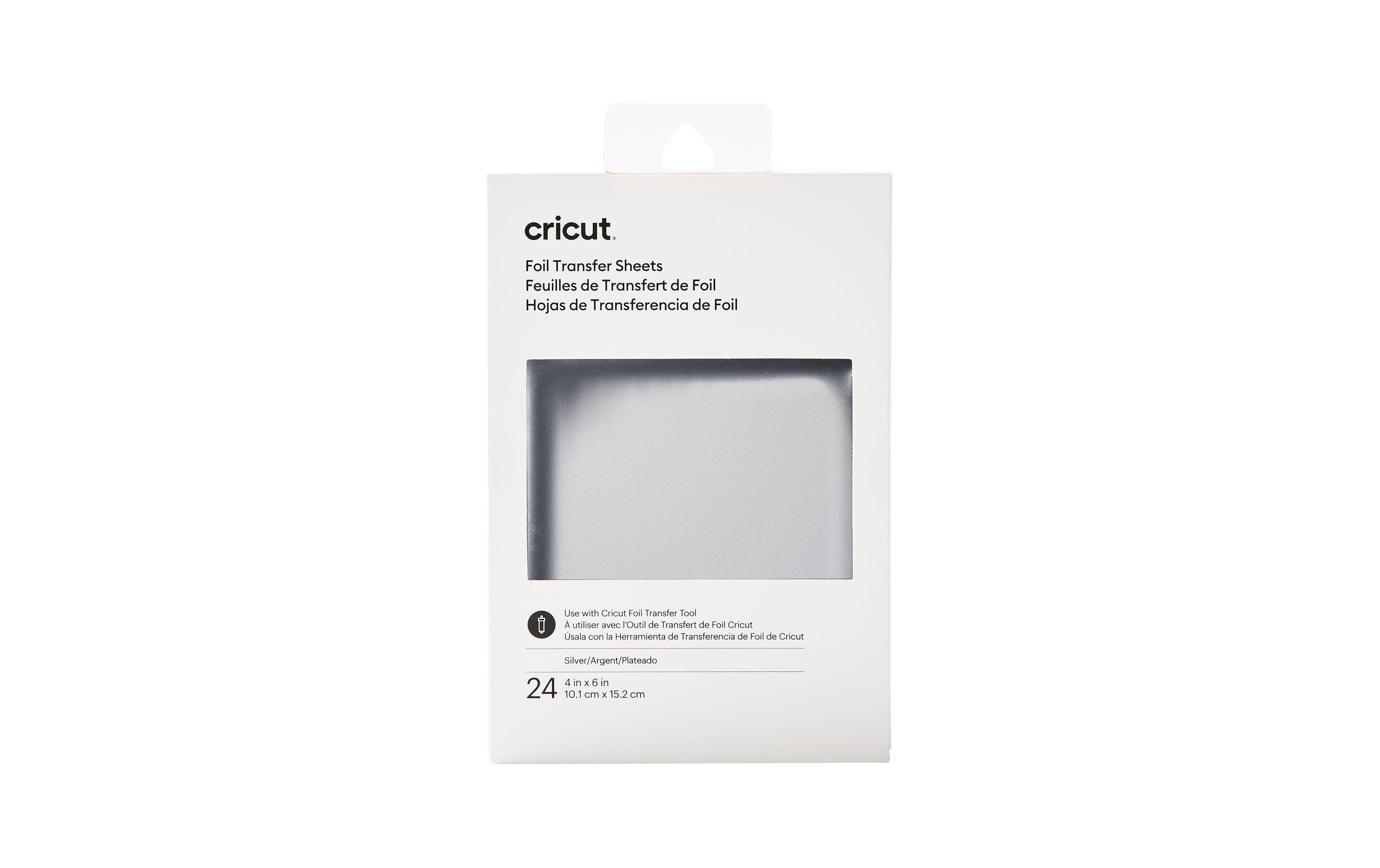Cricut Transferfolie 10.1 x 15.2 cm Silber , 24 Blatt