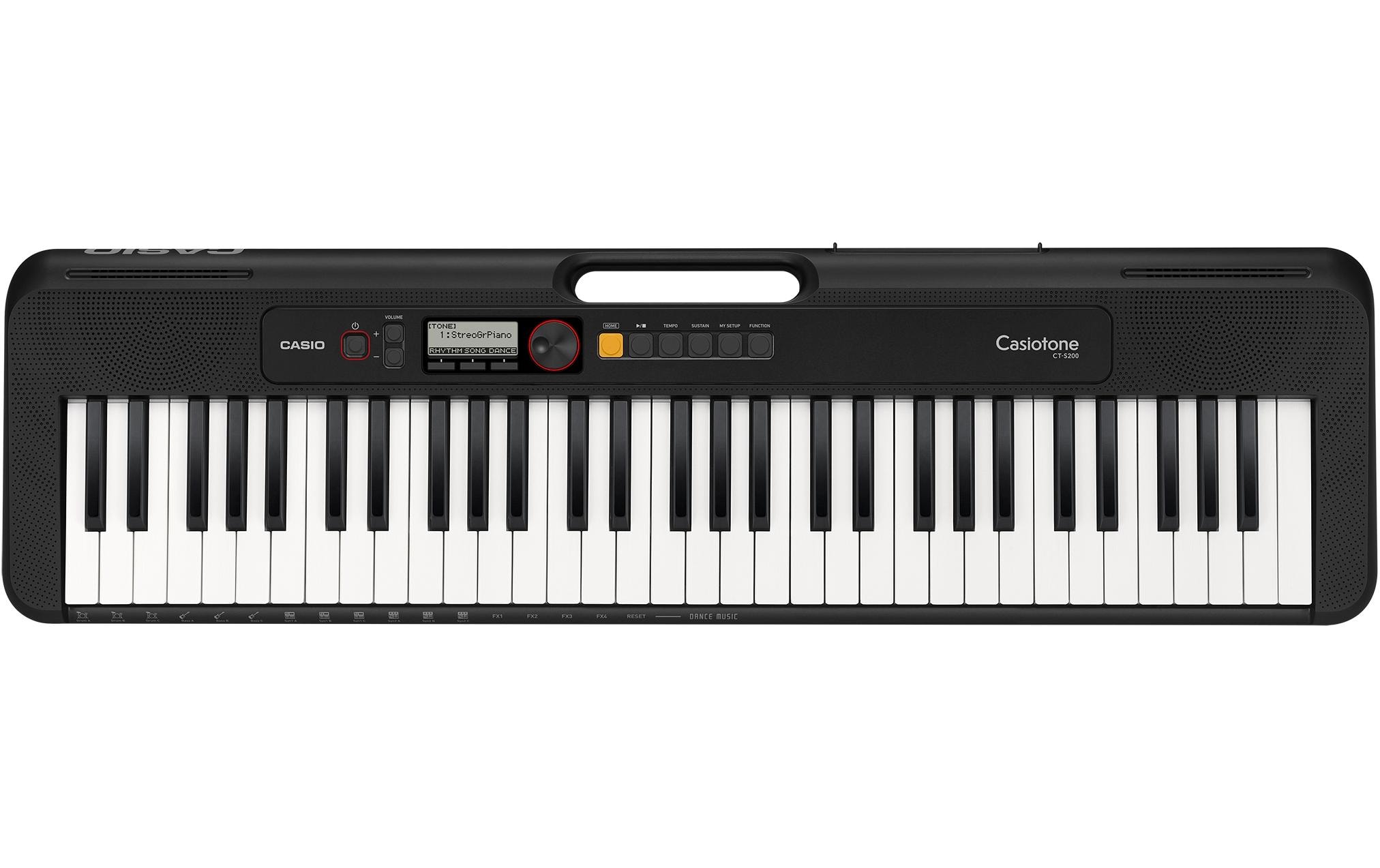 Casio Keyboard CT-S200BK Schwarz