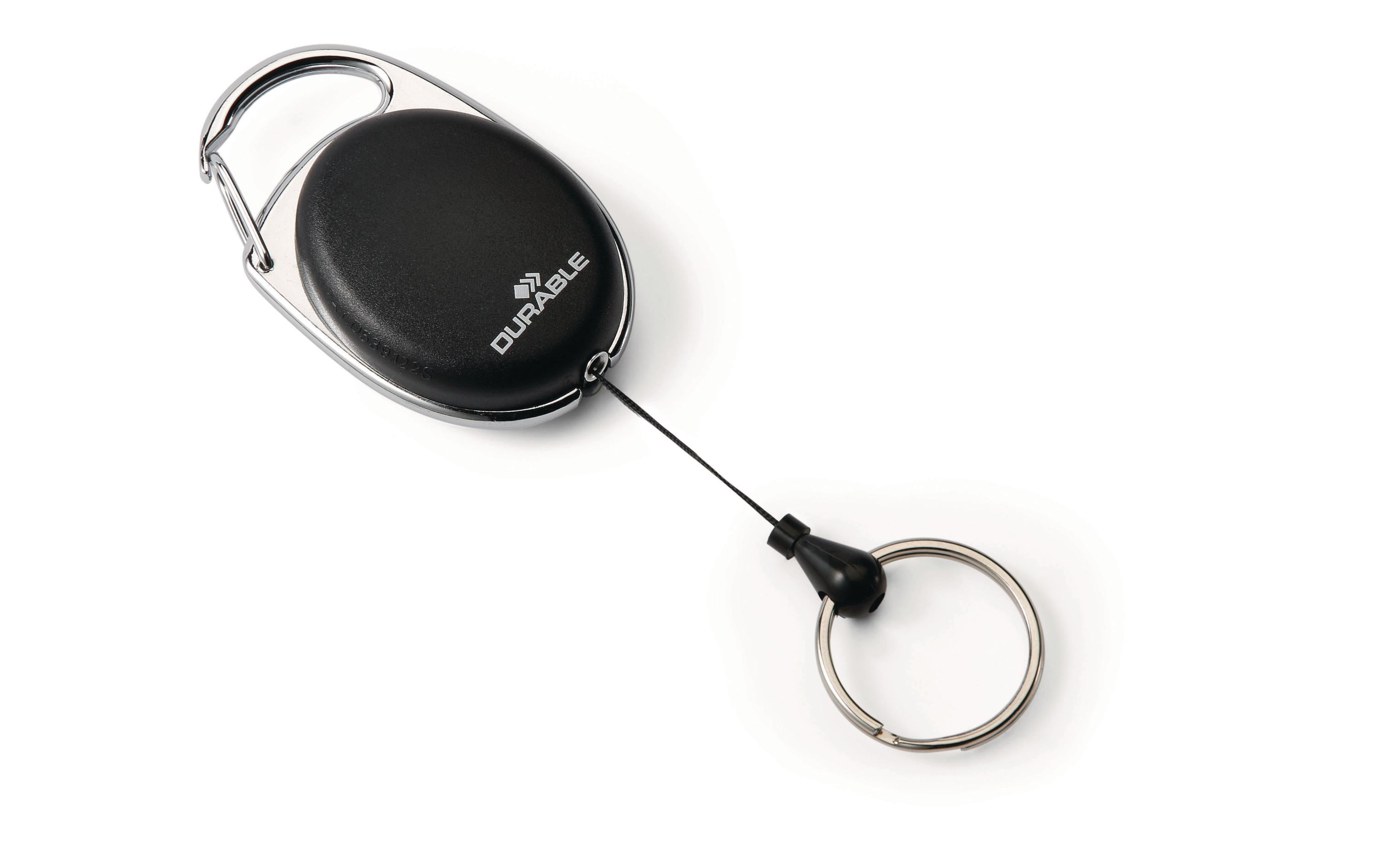 DURABLE Ausweishalter Style LED Schwarz