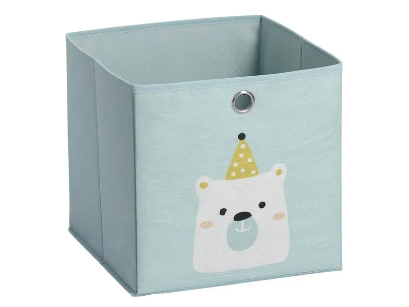 Zeller Present Spielzeugbox Icebear Mint 28 x 28 x 28 cm Zeller Present Spielzeugbox Icebear Mint 28 x 28 x 28 cm
