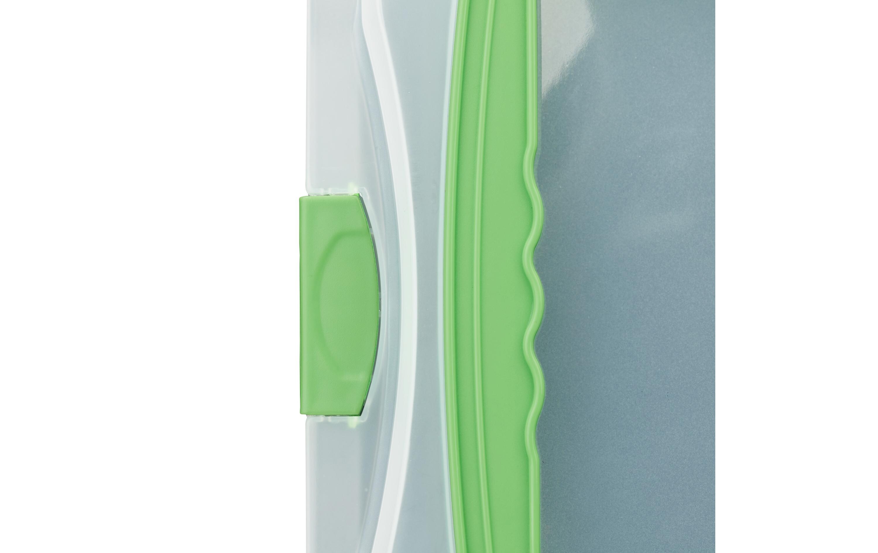 relaxdays Backform eckig 40.5 cm x 32.5 cm, Schwarz/Grün