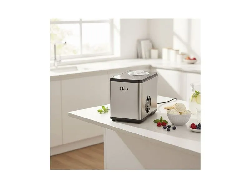 Berger Lanz BergerLanz GM15SS Glacémaschine 1.2 l, Silber Berger Lanz BergerLanz GM15SS Glacémaschine 1.2 l, Silber