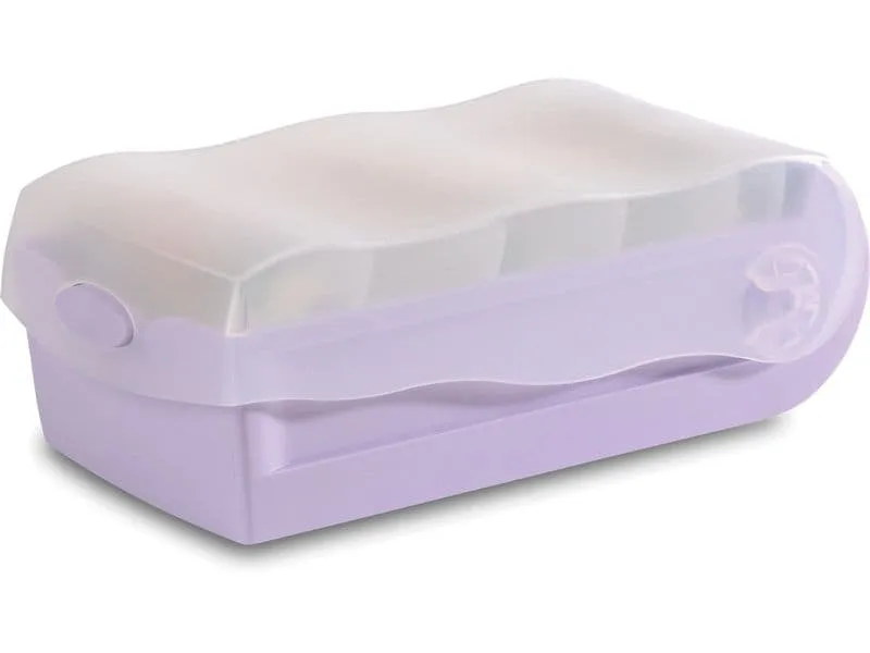 HAN Karteibox Croco A7, Pastelllila HAN Karteibox Croco A7, Pastelllila
