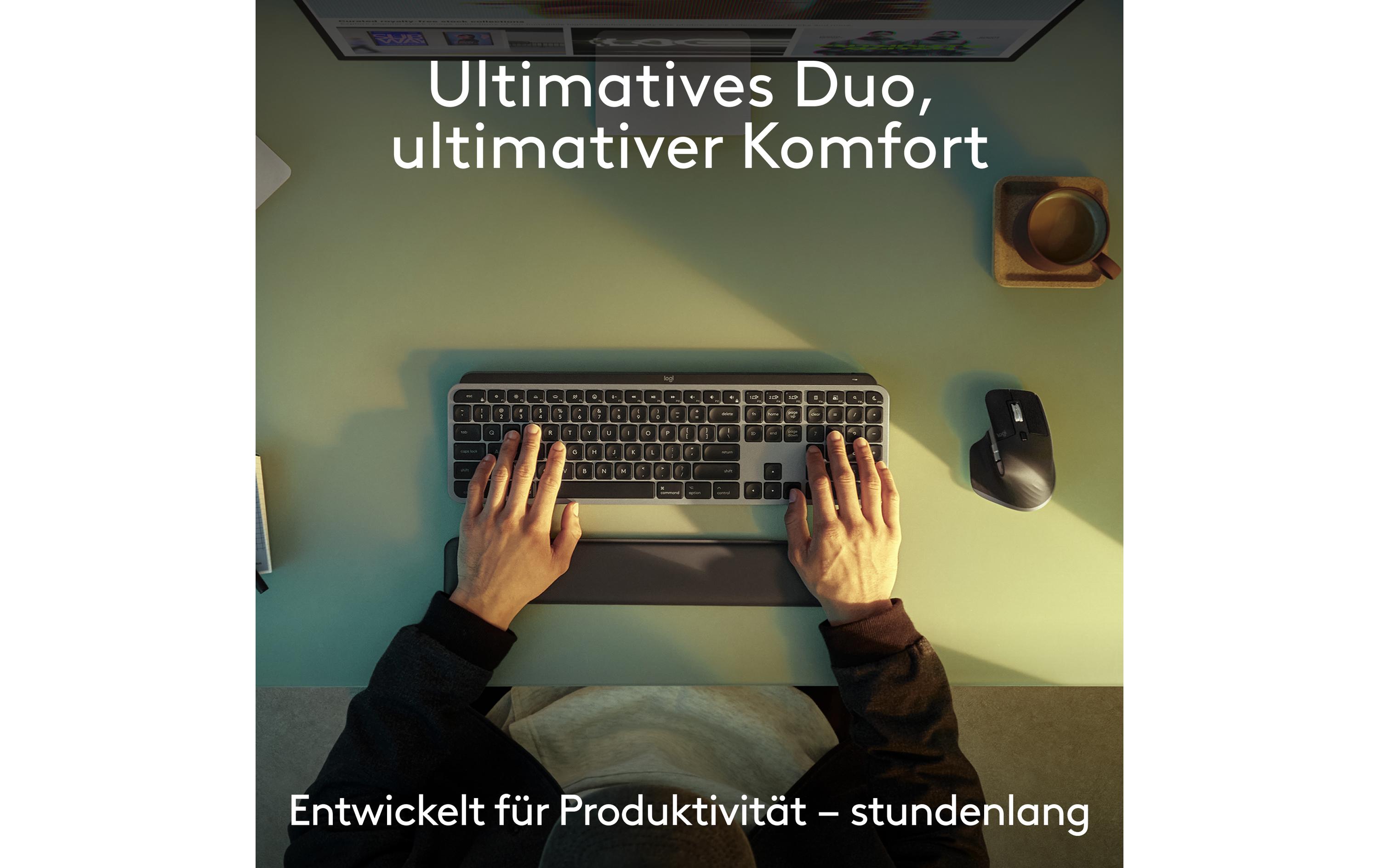 Logitech Tastatur-Maus-Set MX Keys S Combo for Mac Logitech Tastatur-Maus-Set MX Keys S Combo for Mac