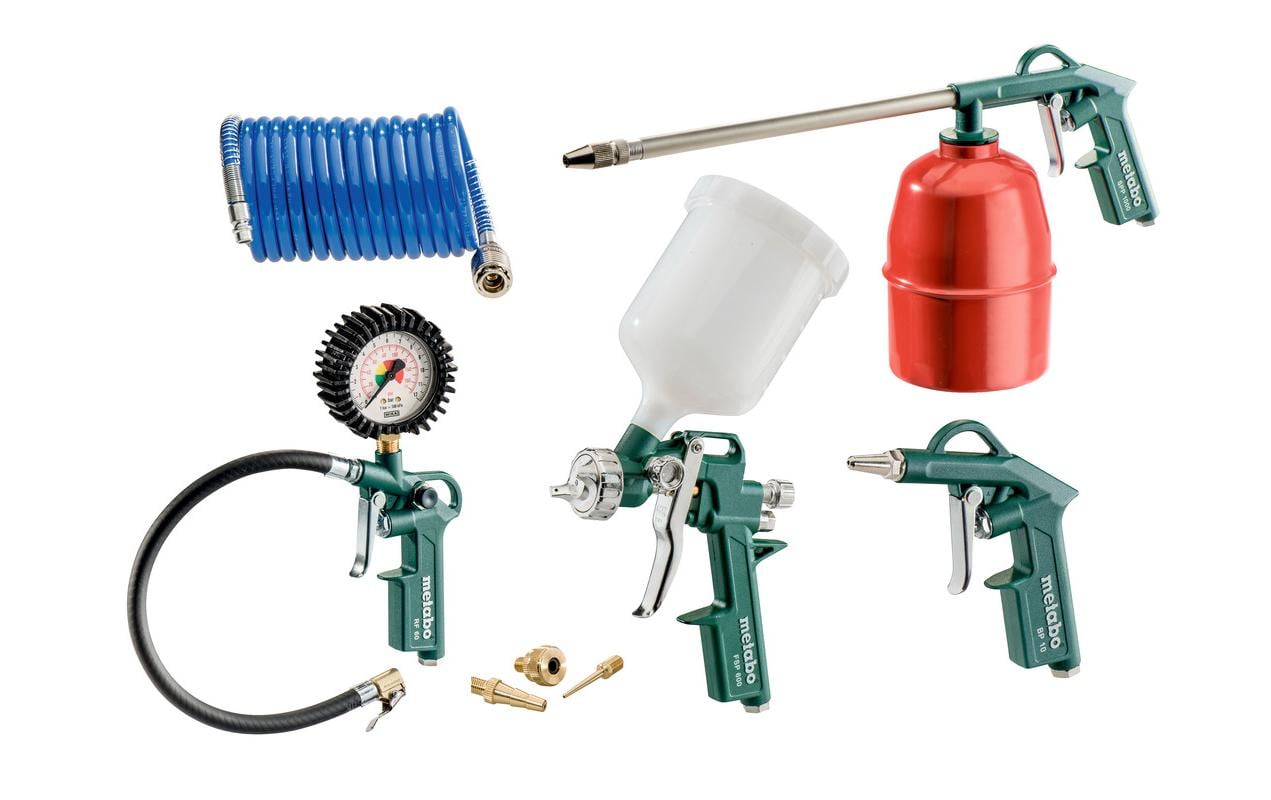 Metabo Druckluft-Set LPZ7, 7-teilig Metabo Druckluft-Set LPZ7, 7-teilig