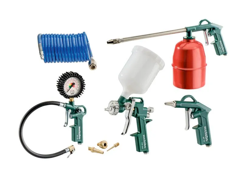 Metabo Druckluft-Set LPZ7, 7-teilig