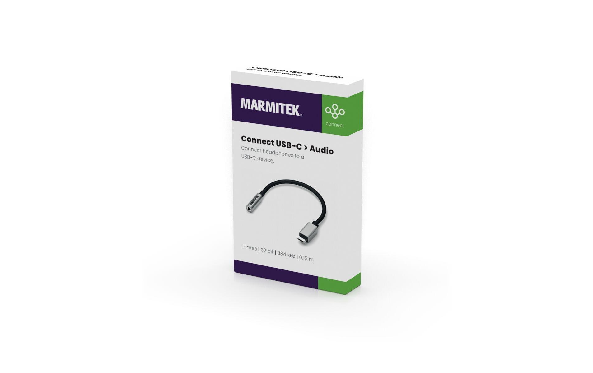Marmitek Adapter Connect USB-C > Audio