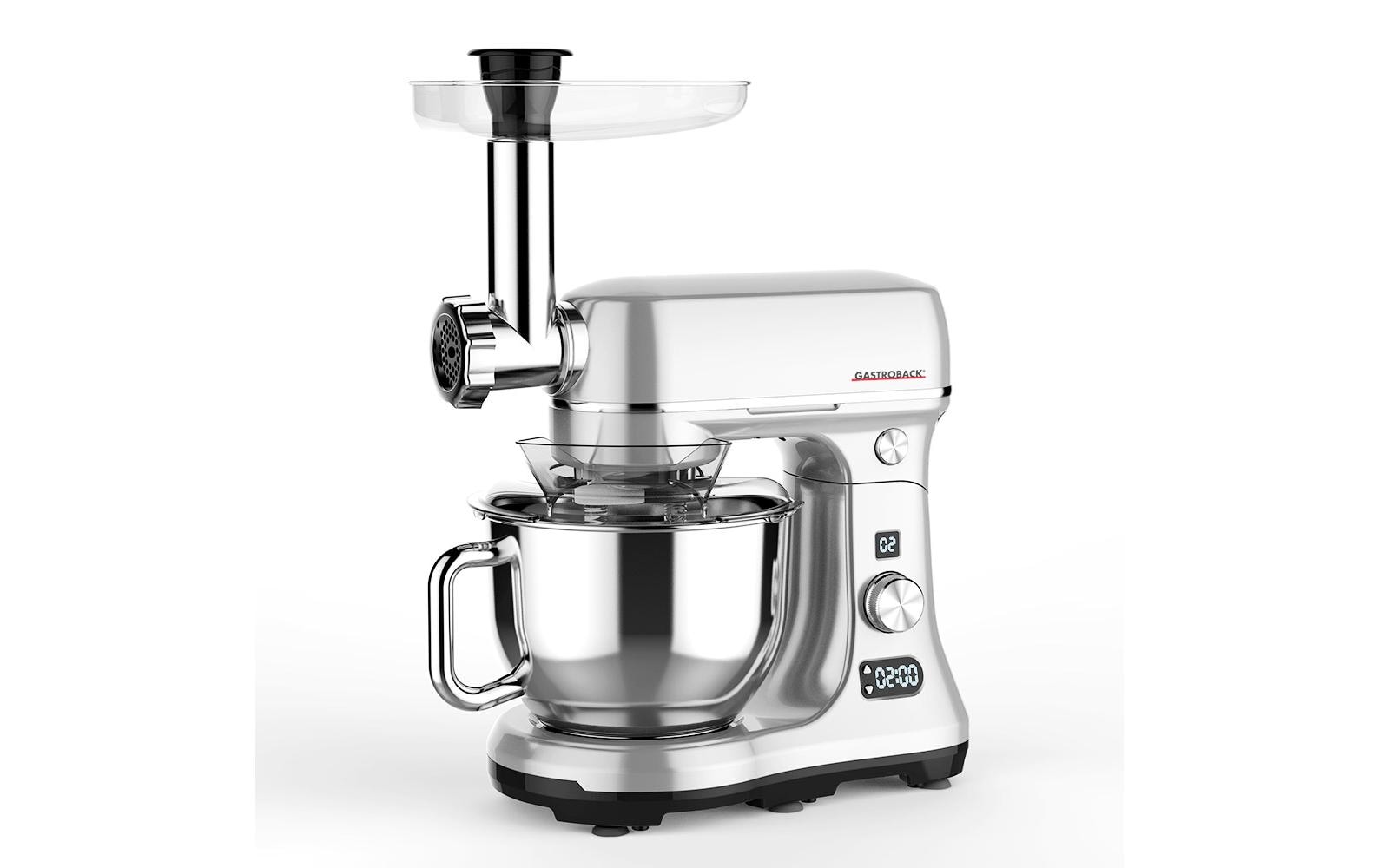 Gastroback Küchenmaschine Advanced Digital Silber Gastroback Küchenmaschine Advanced Digital Silber