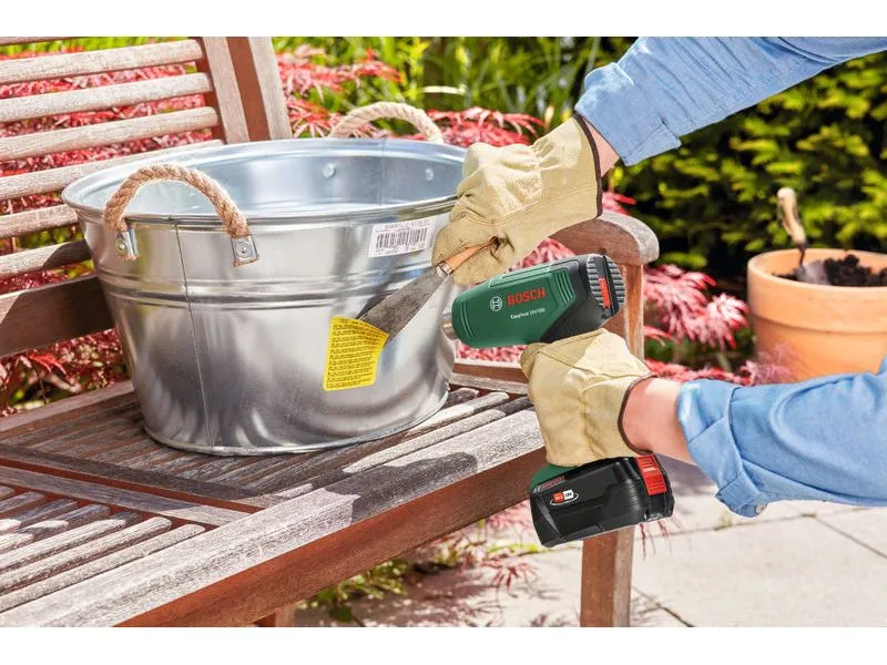 Bosch Akku-Heissluftgebläse EasyHeat 18 V-500 Bosch Akku-Heissluftgebläse EasyHeat 18 V-500