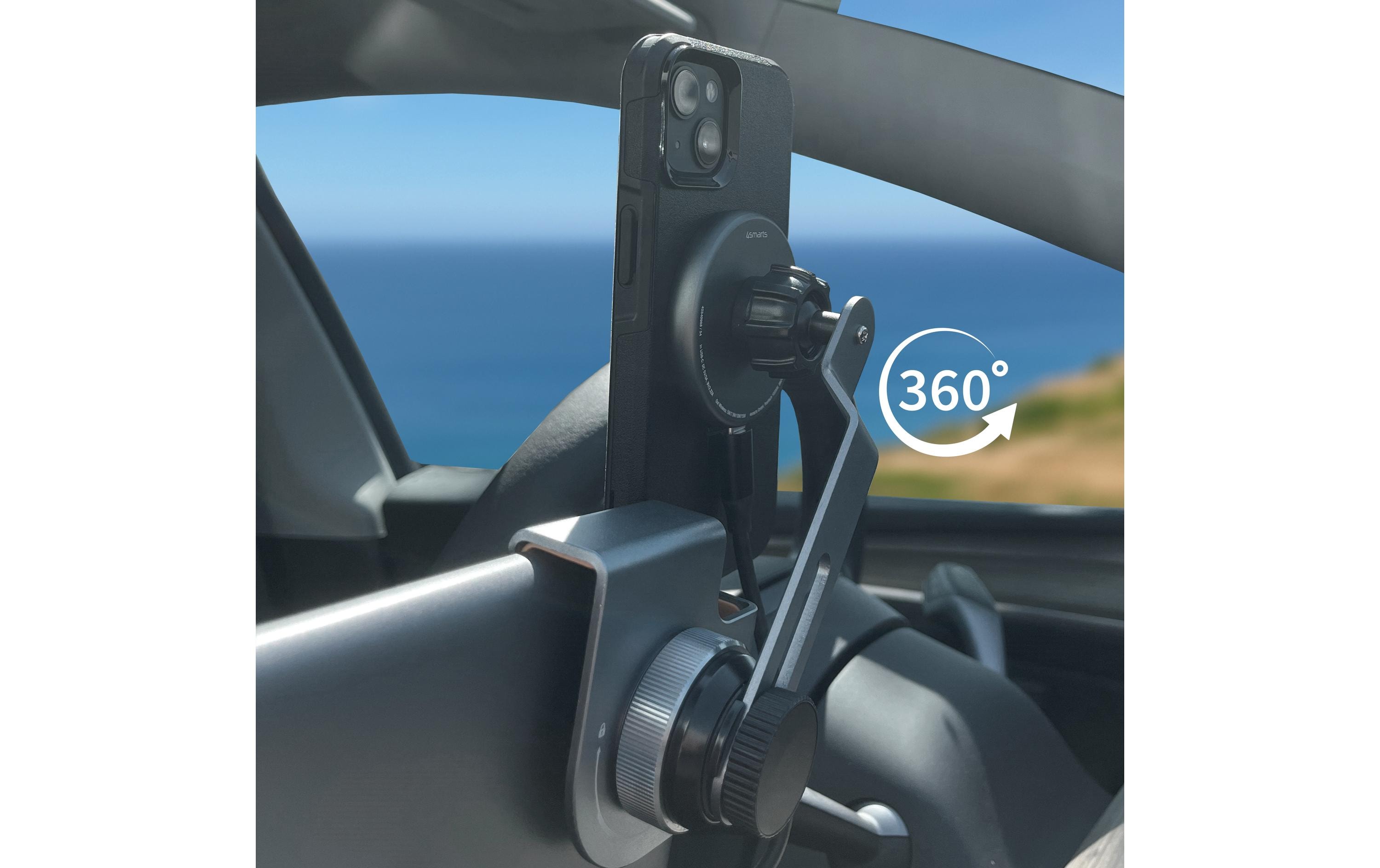 4smarts Wireless Charger Qi2 Screen Mount 4smarts Wireless Charger Qi2 Screen Mount