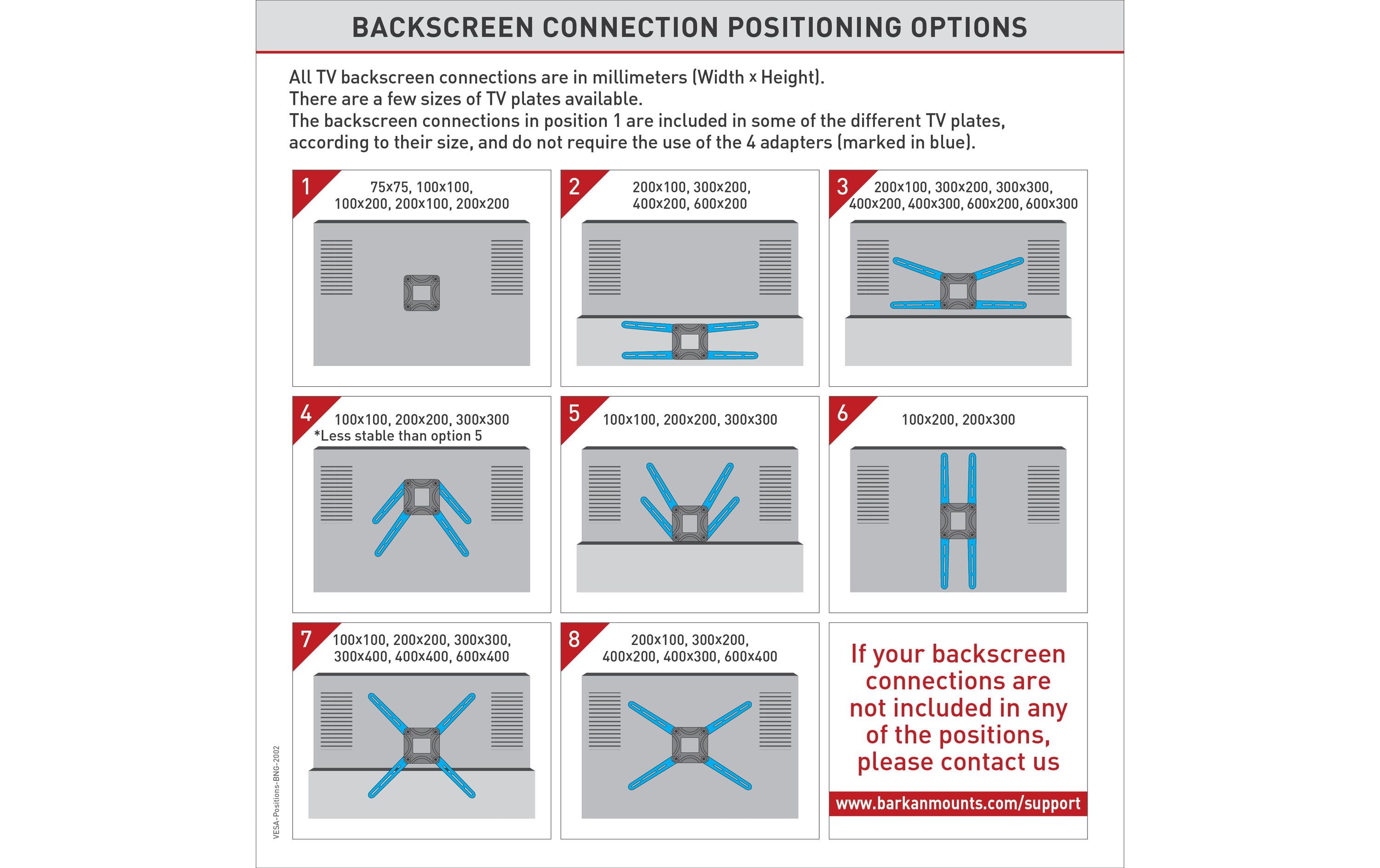 Barkan Wandhalterung BM331 Schwarz Barkan Wandhalterung BM331 Schwarz