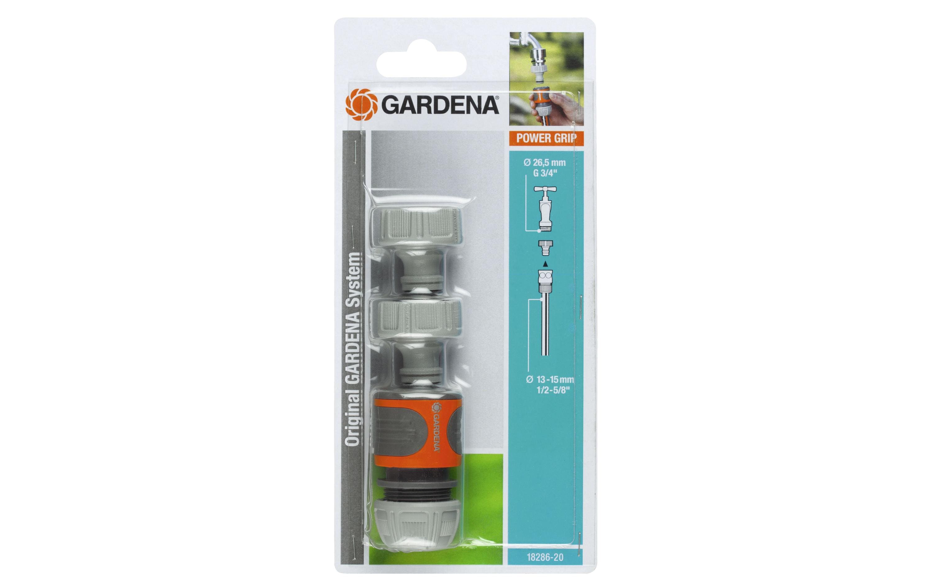 GARDENA Anschluss-Satz 13 mm (1/2) / 15 mm (5/8) GARDENA Anschluss-Satz 13 mm (1/2) / 15 mm (5/8)