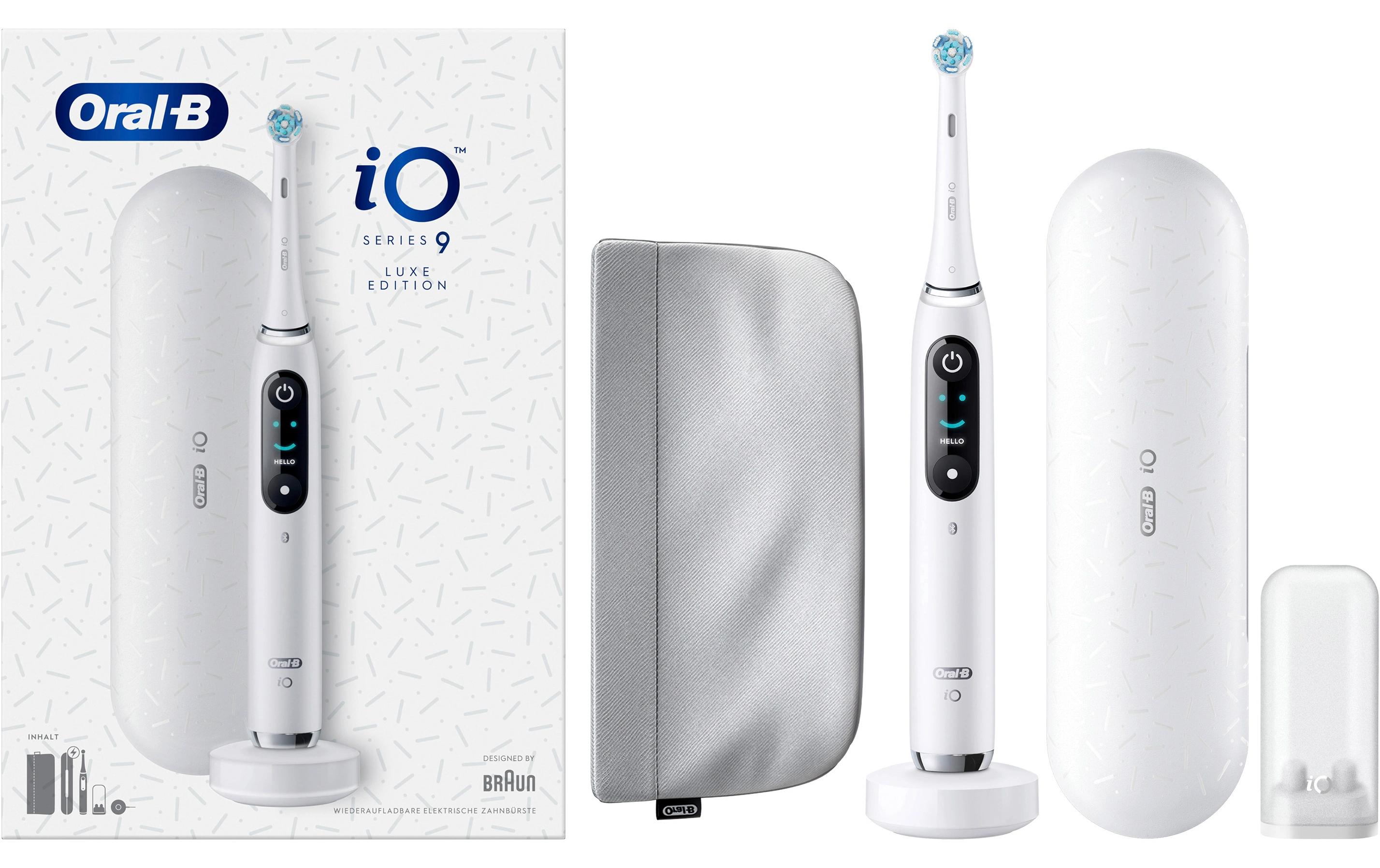 Oral-B Elektrische Zahnbürste iO Series9 White Alabaster