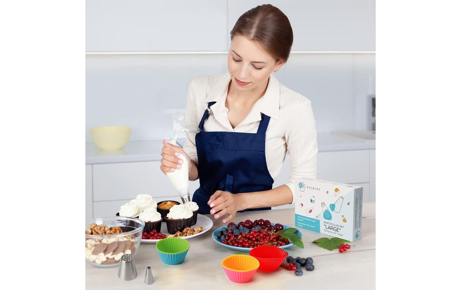 Wenburg Spritztülle - Set, 75-tlg