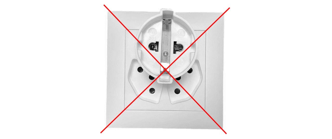 Elektromaterial Reiseadapter EU – CH