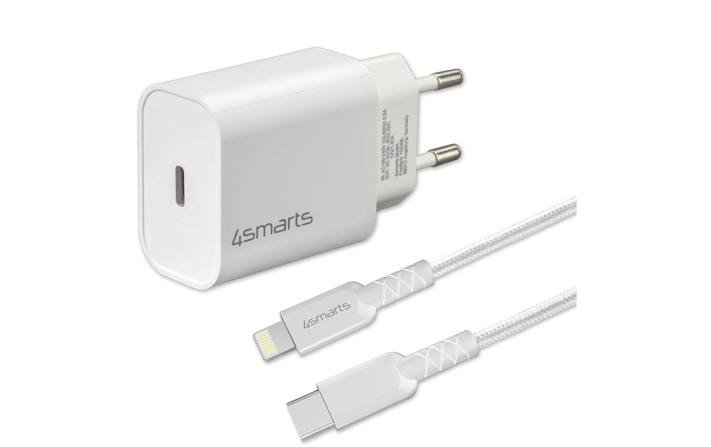 4smarts USB-Wandladegerät VoltPlug PD 20W + Lightning