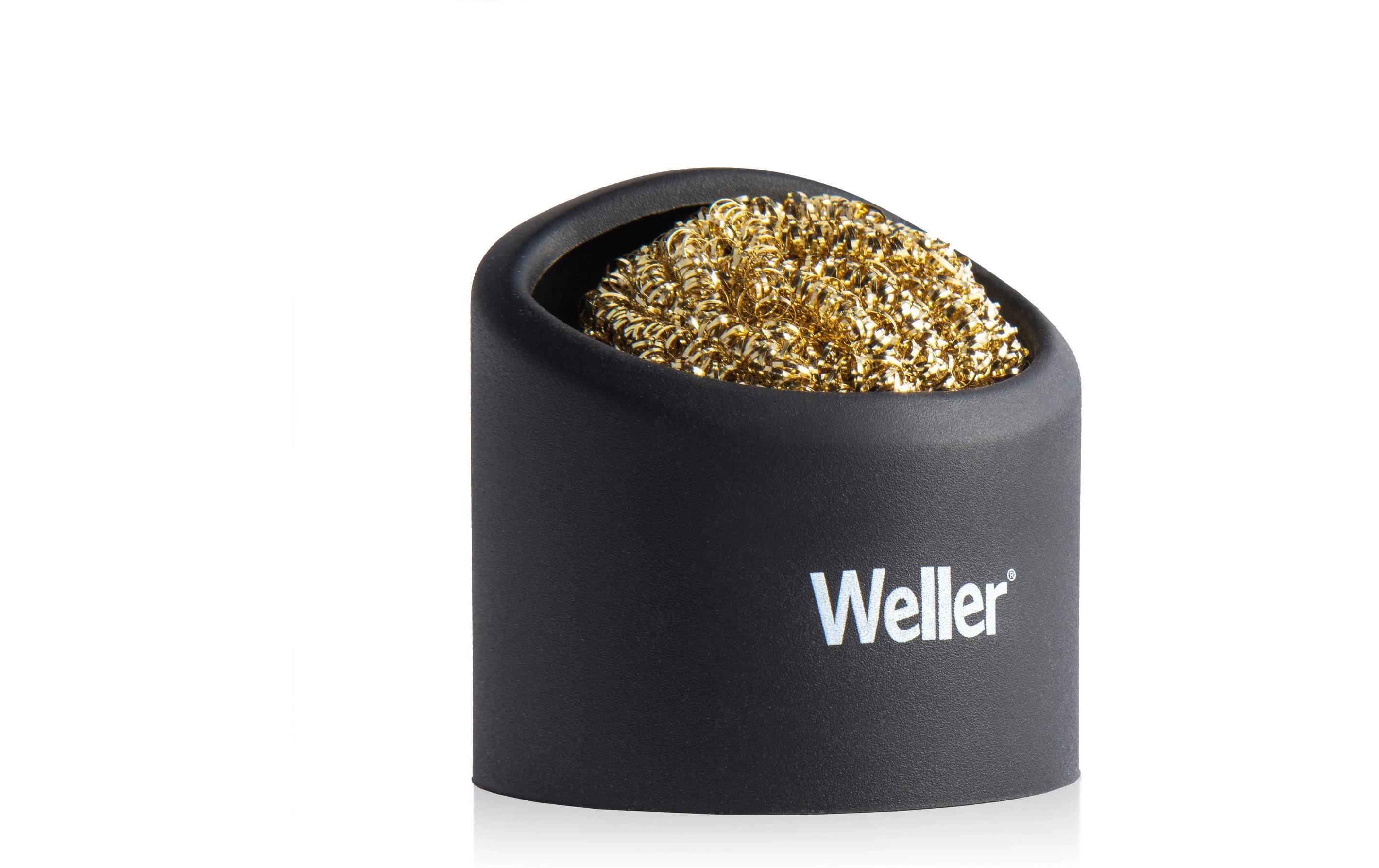 Weller Lötspitzenreiniger Messingschwamm mit Silikonhalter Weller Lötspitzenreiniger Messingschwamm mit Silikonhalter