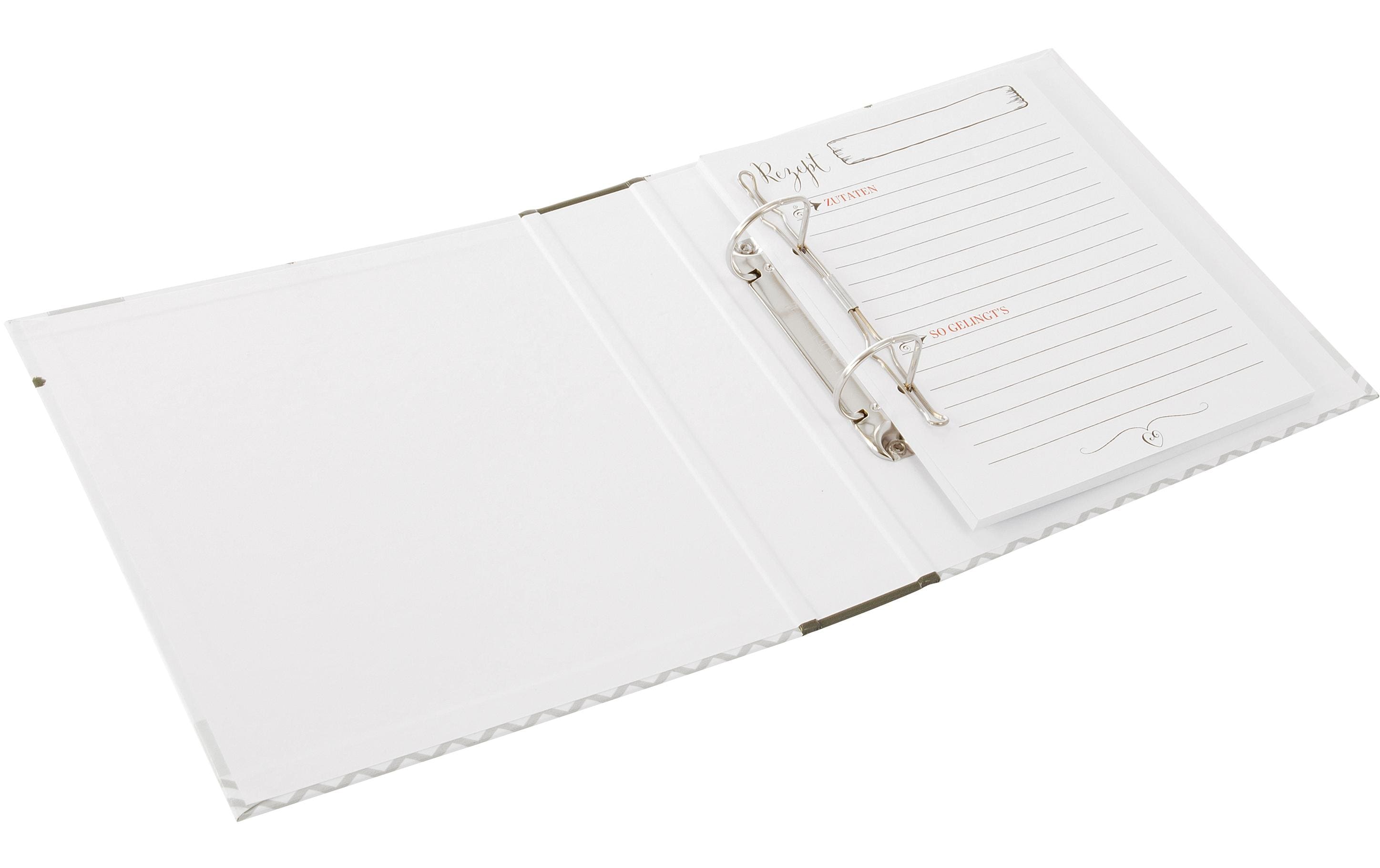 Goldbuch Notizbuch für Rezepte Homemade 21 x 22 cm