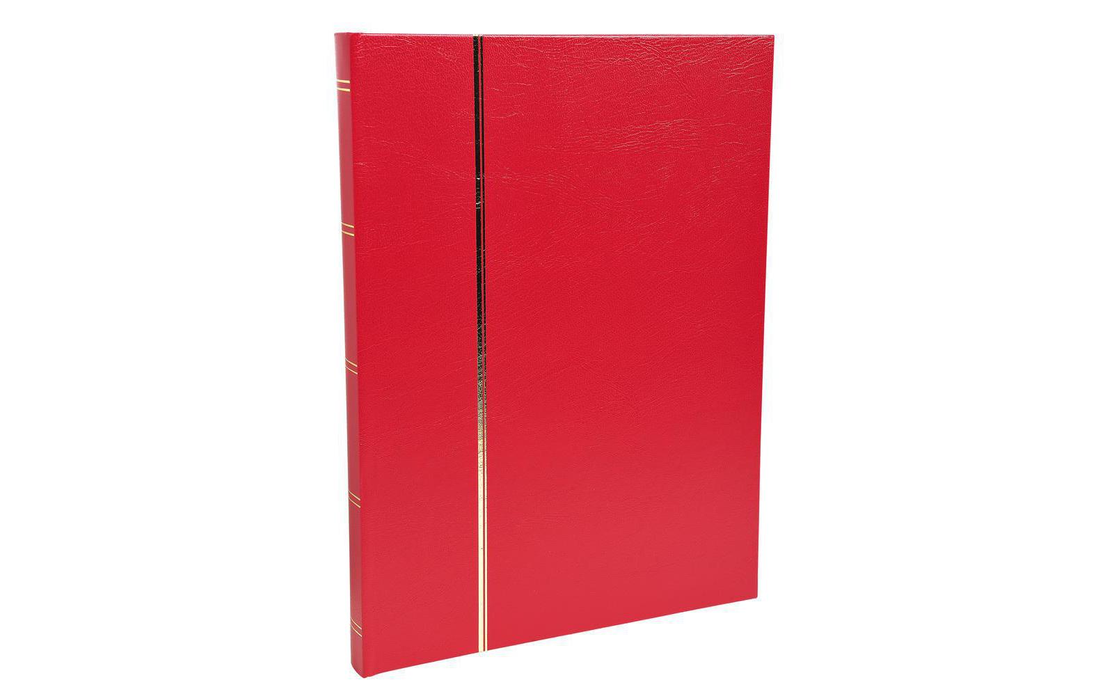 Exacompta Sammelalbum Briefmarken, 16.5 x 22.5 cm, 16 Seiten, Rot Exacompta Sammelalbum Briefmarken, 16.5 x 22.5 cm, 16 Seiten, Rot