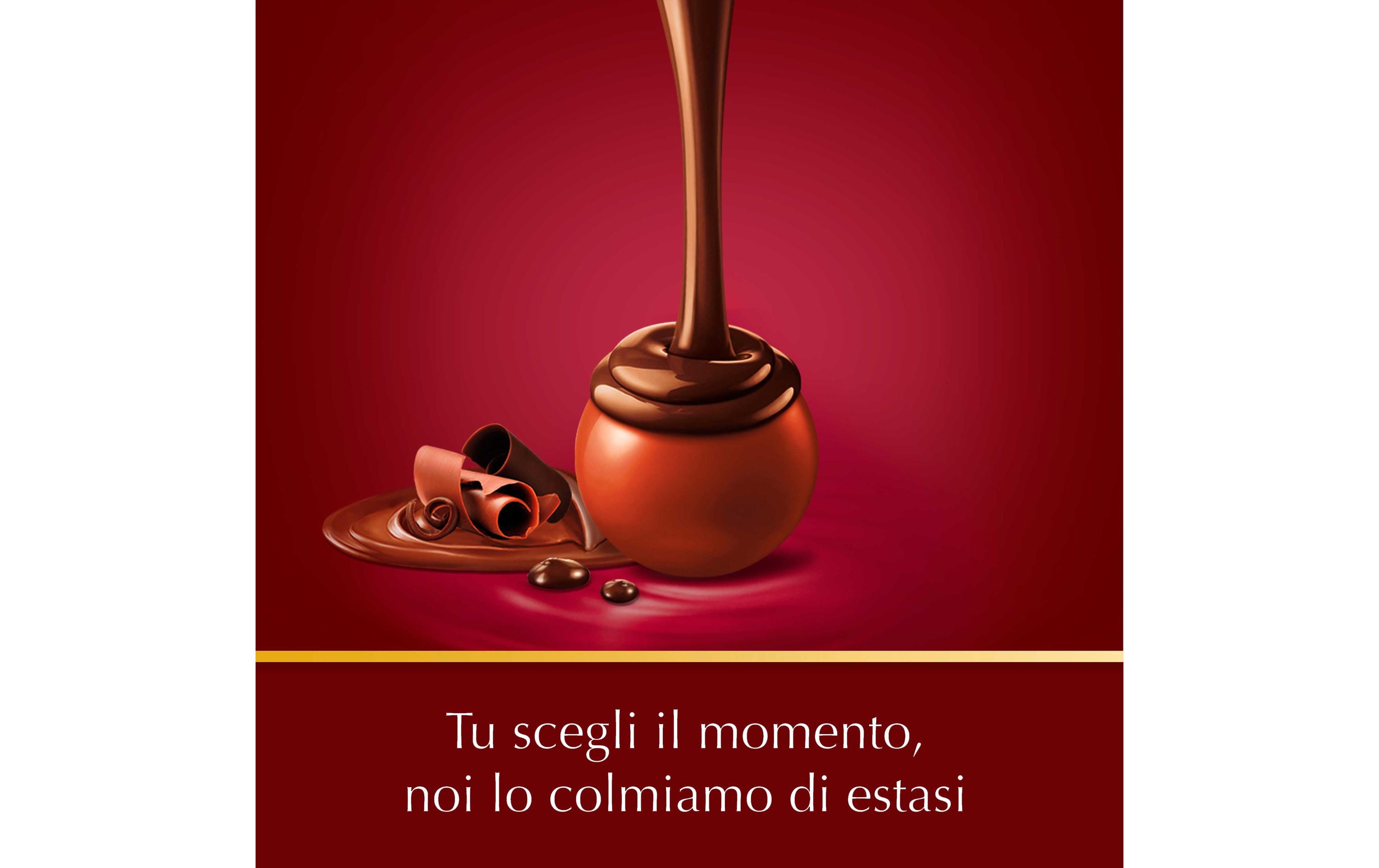 Lindt Schokoladen-Pralinen Lindor Kugeln Double Chocolate 200 g