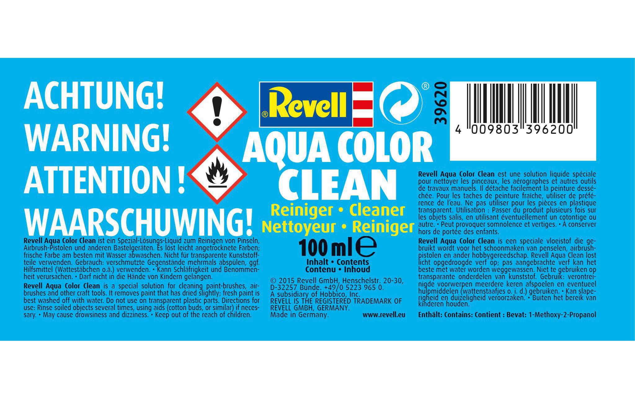 Revell Farblöser Aqua Color Clean 100 ml