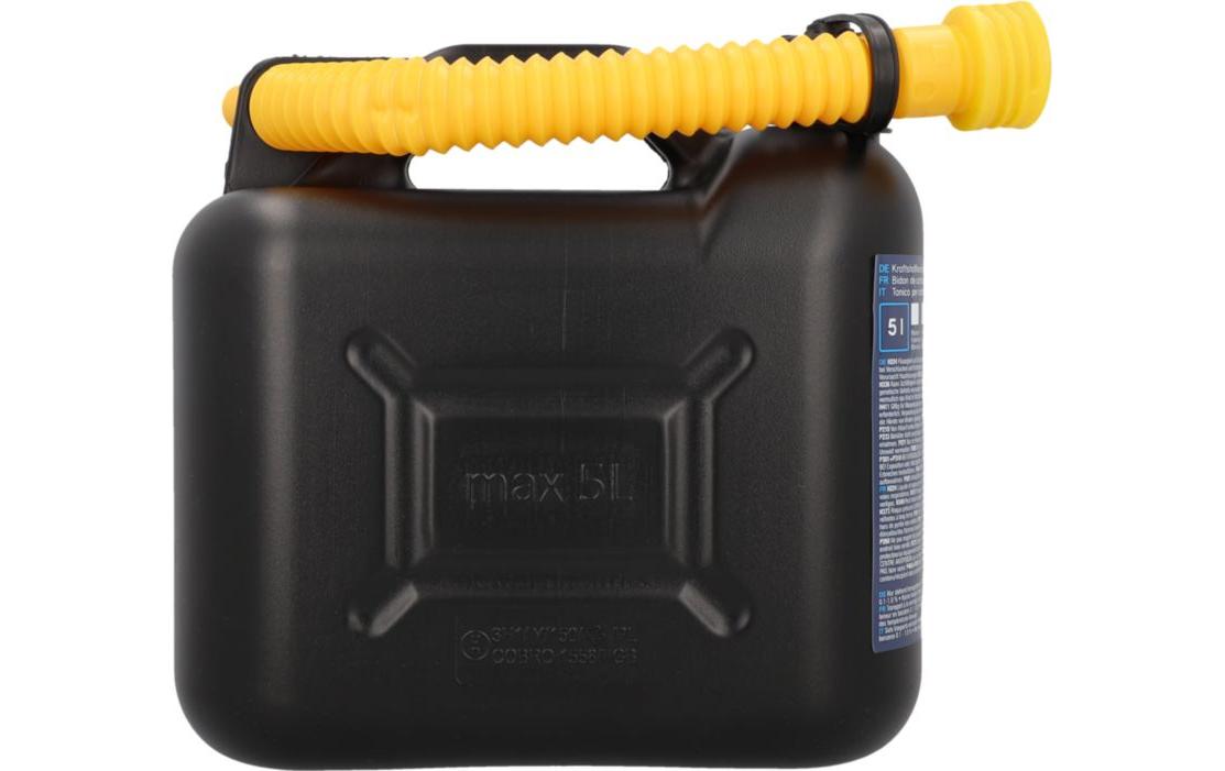 cartrend Benzinkanister 5 l Kunststoff schwarz cartrend Benzinkanister 5 l Kunststoff schwarz