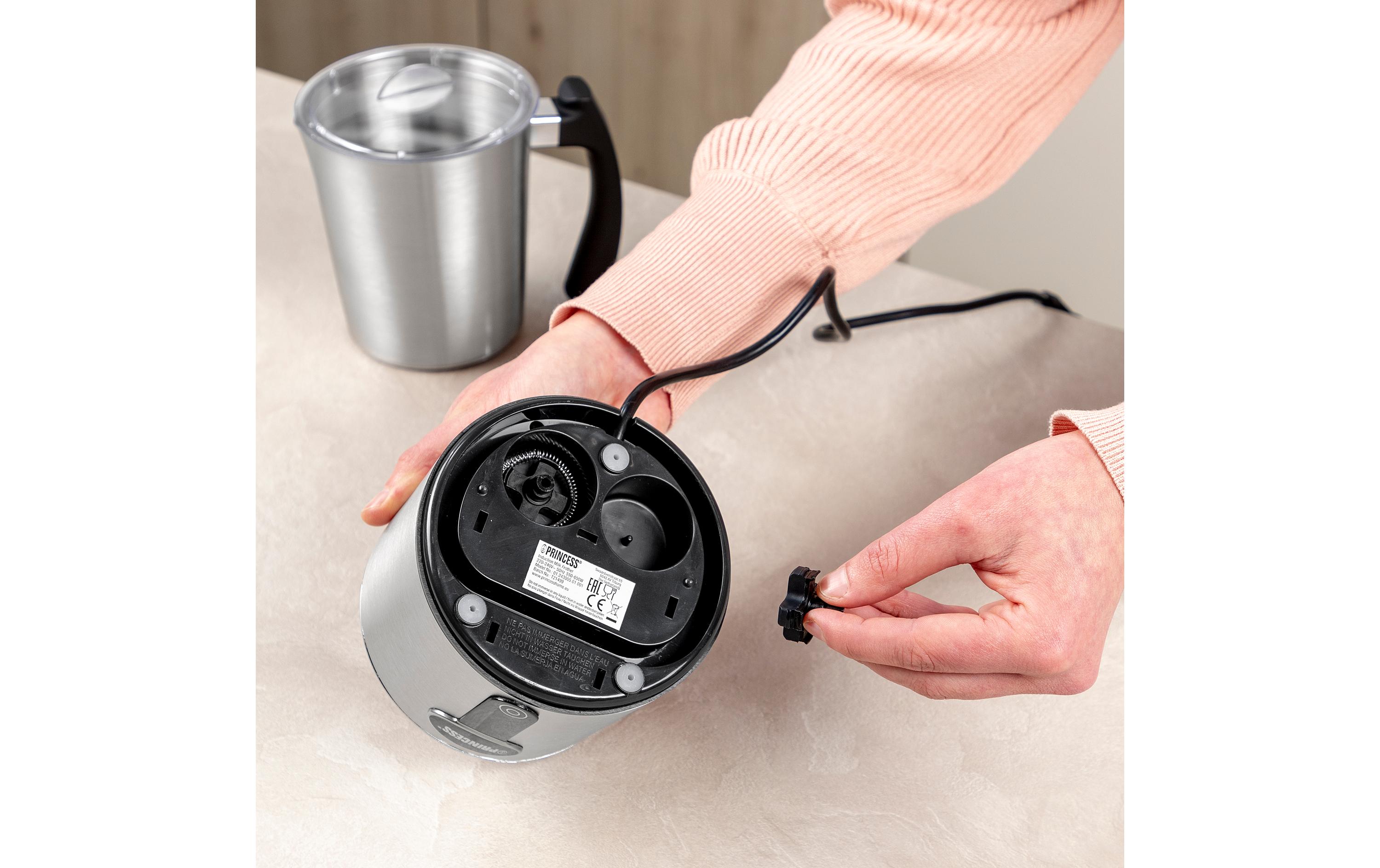 Princess Milchschäumer 500 ml, Silber