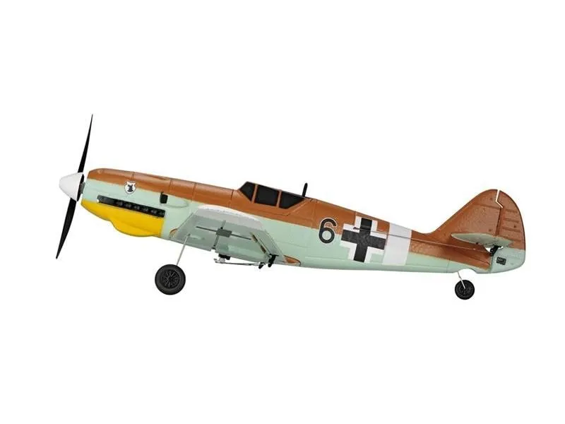 TOP-RC Warbird Mini BF-109 450 mm, Braun, RTF