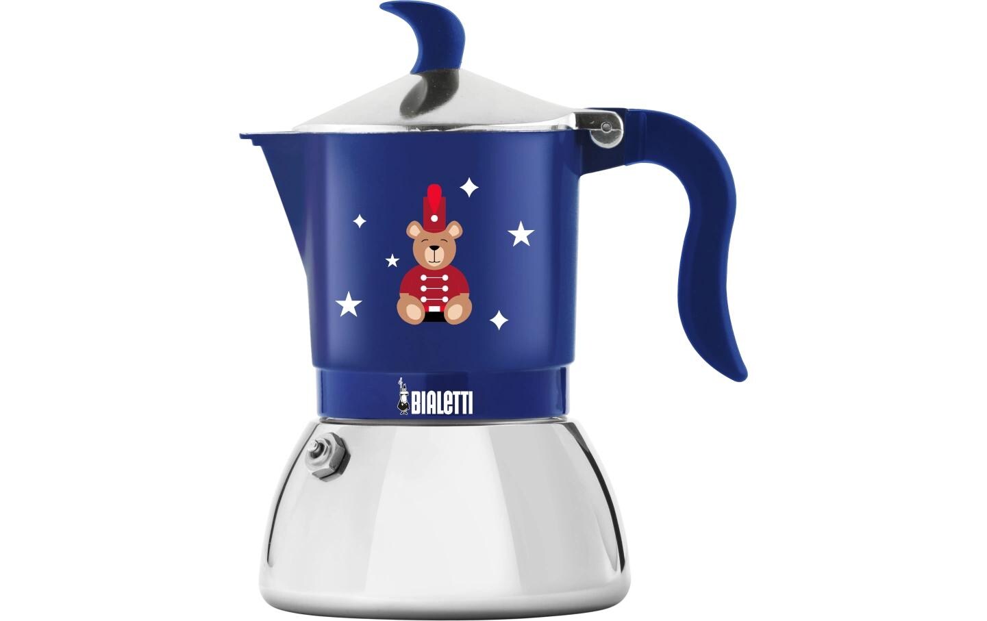 Bialetti Fiamm Ind 2 Tassen, Orsetto Blau