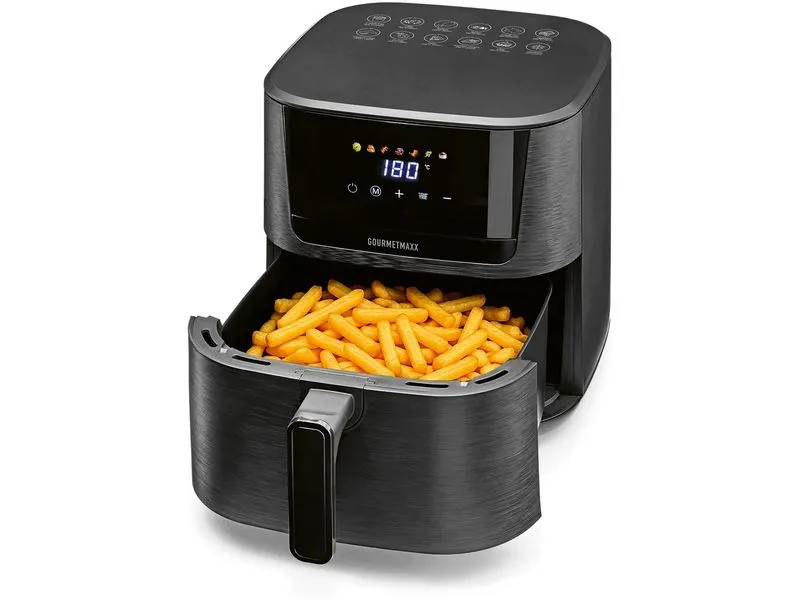 GOURMETmaxx GOURMETmaxx Heissluft-Fritteuse 1600W 6.5 l GOURMETmaxx GOURMETmaxx Heissluft-Fritteuse 1600W 6.5 l
