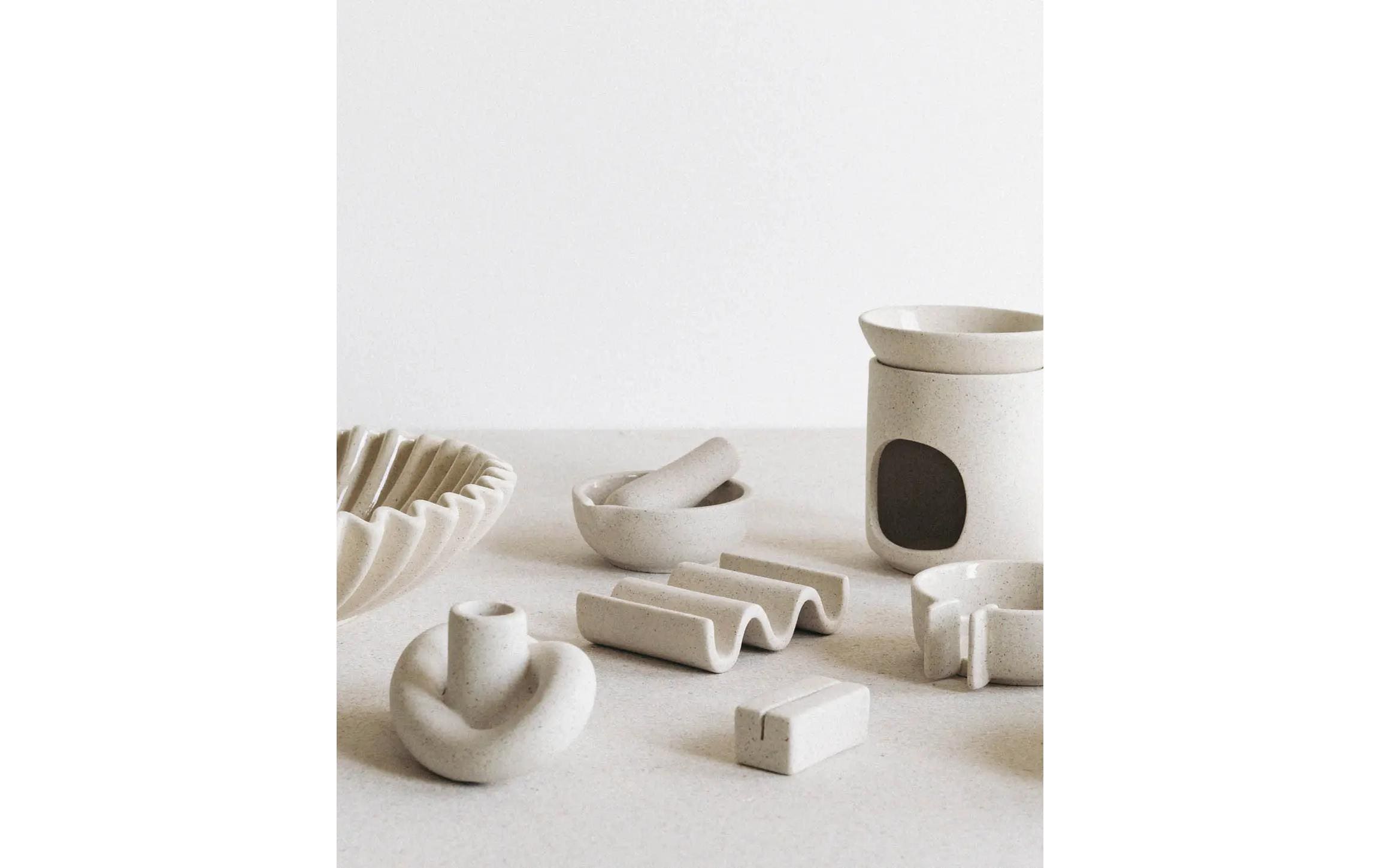 Esmée Keramik Seifenhalter 8 cm x 11.5 cm x 3 cm