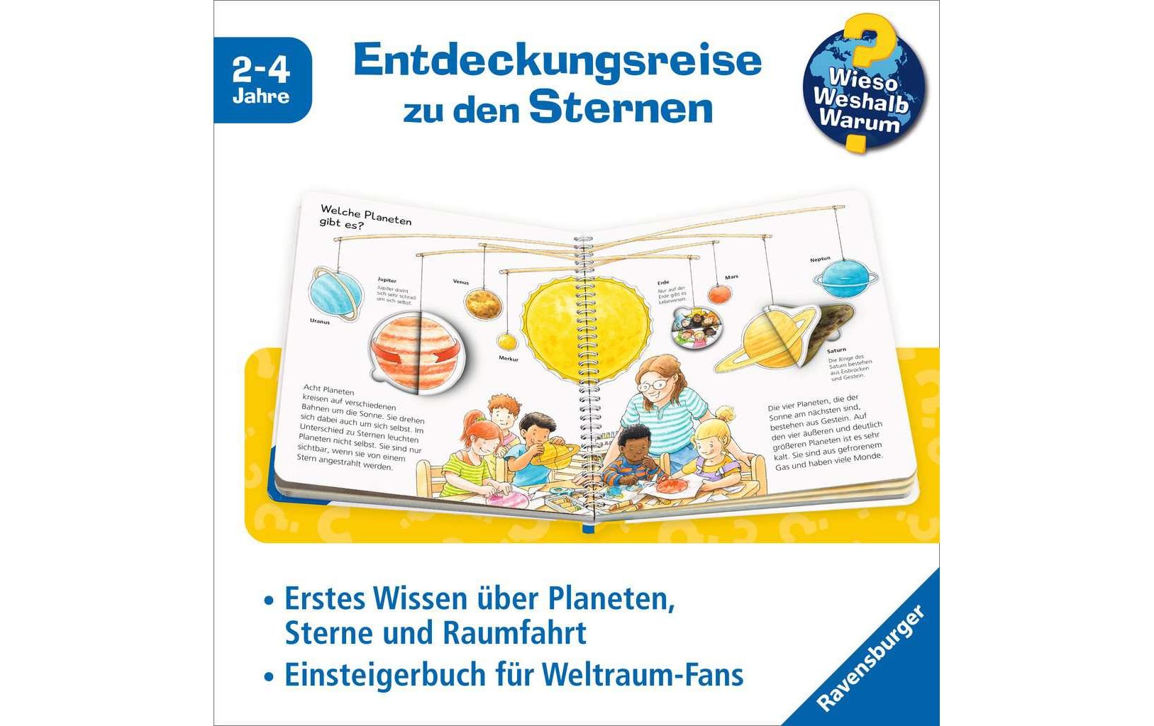 Ravensburger Kinder-Sachbuch Sonne, Mond und Sterne 2-4 Jahre