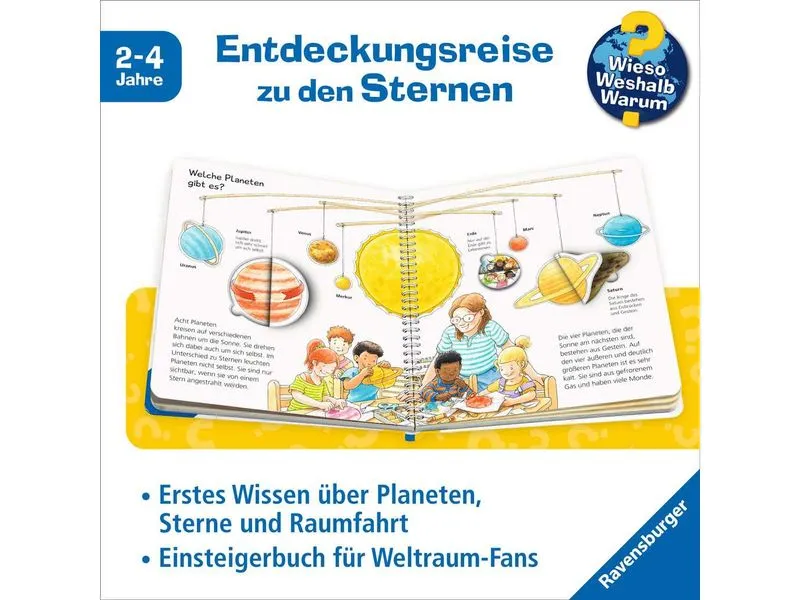 Ravensburger Kinder-Sachbuch Sonne, Mond und Sterne 2-4 Jahre Ravensburger Kinder-Sachbuch Sonne, Mond und Sterne 2-4 Jahre