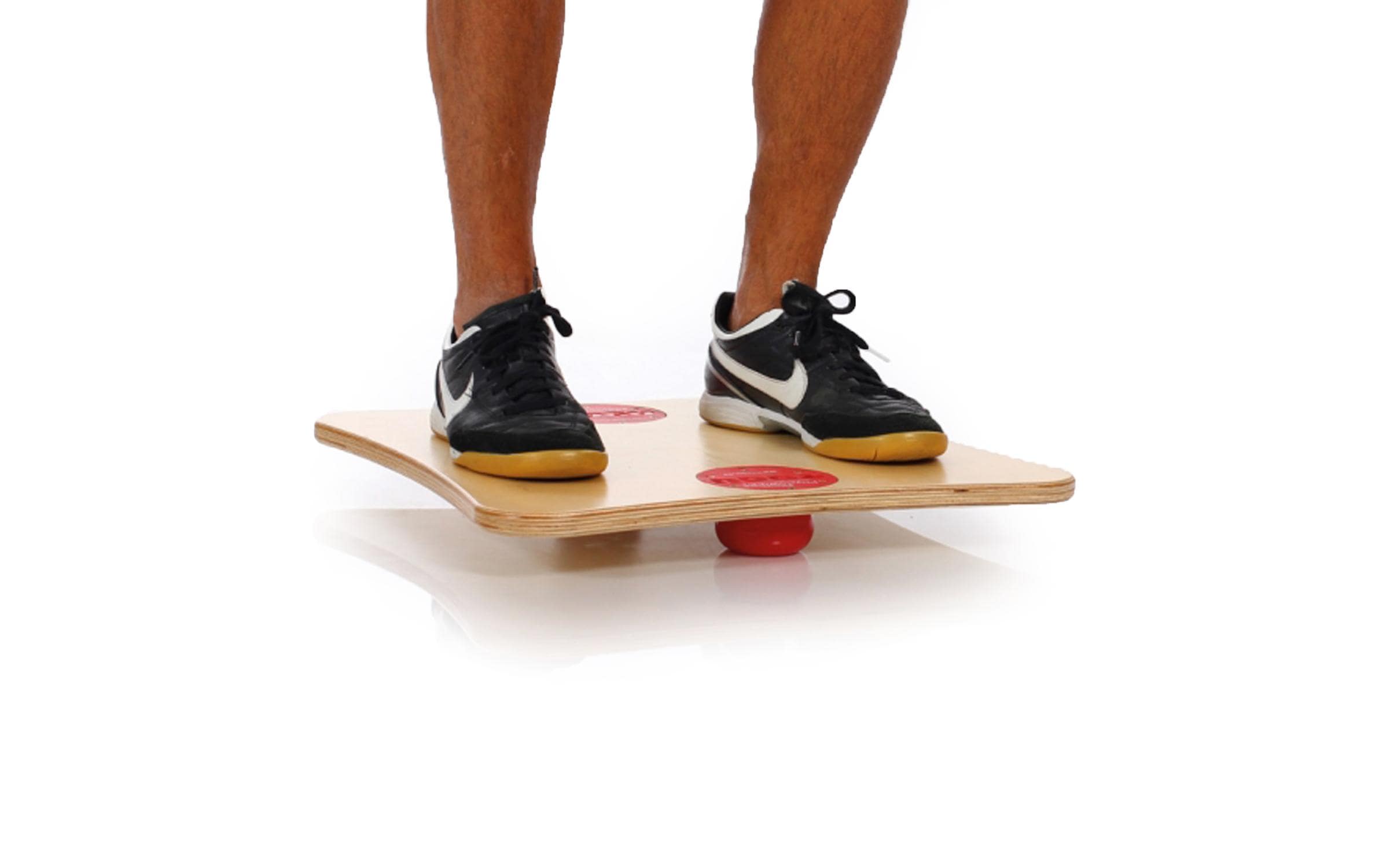 TOGU Balance Board Physiowippe Holz, Rot TOGU Balance Board Physiowippe Holz, Rot