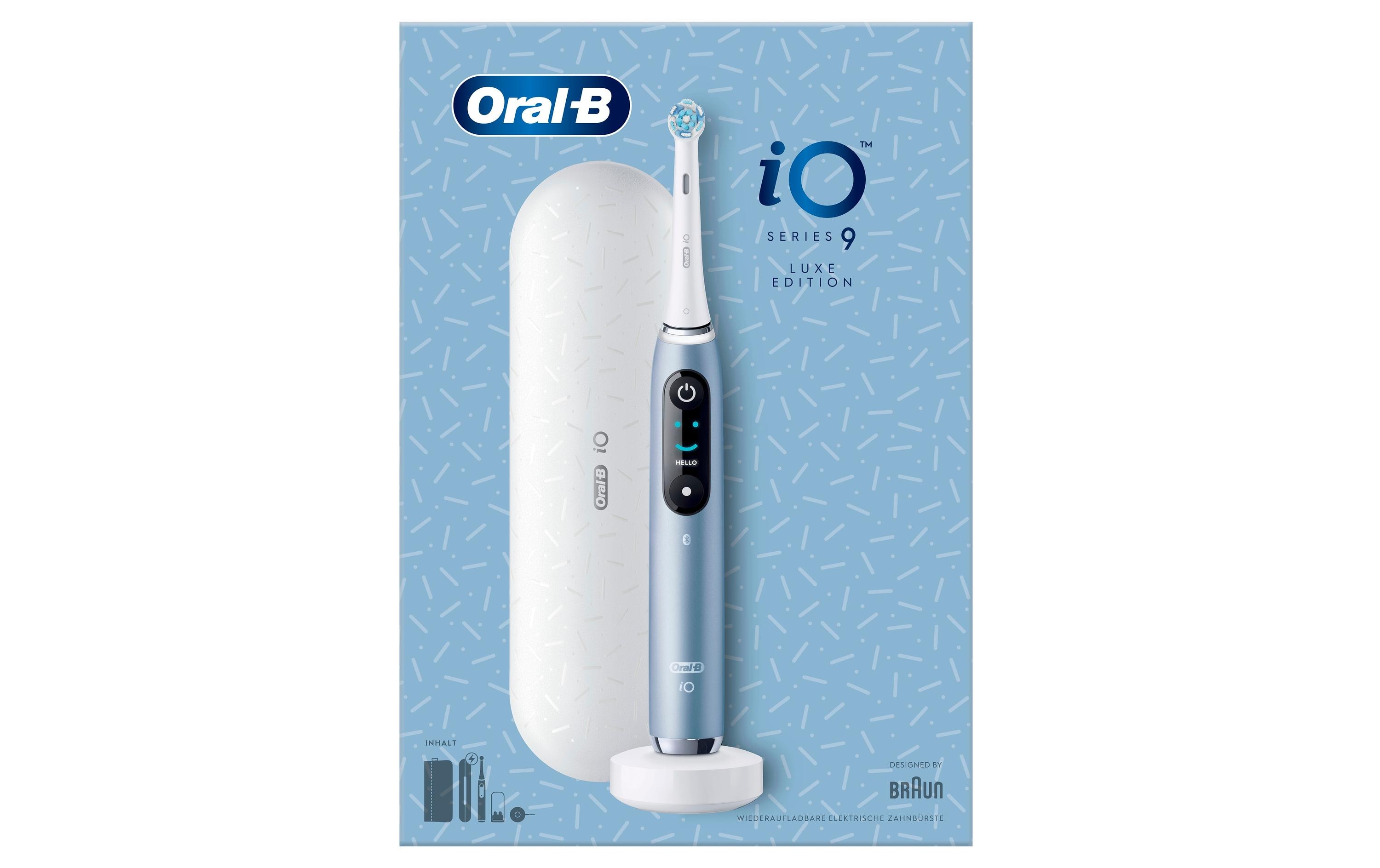 Oral-B Rotationszahnbürste iO Series 9 Luxe Edition Aqua Marine Oral-B Rotationszahnbürste iO Series 9 Luxe Edition Aqua Marine