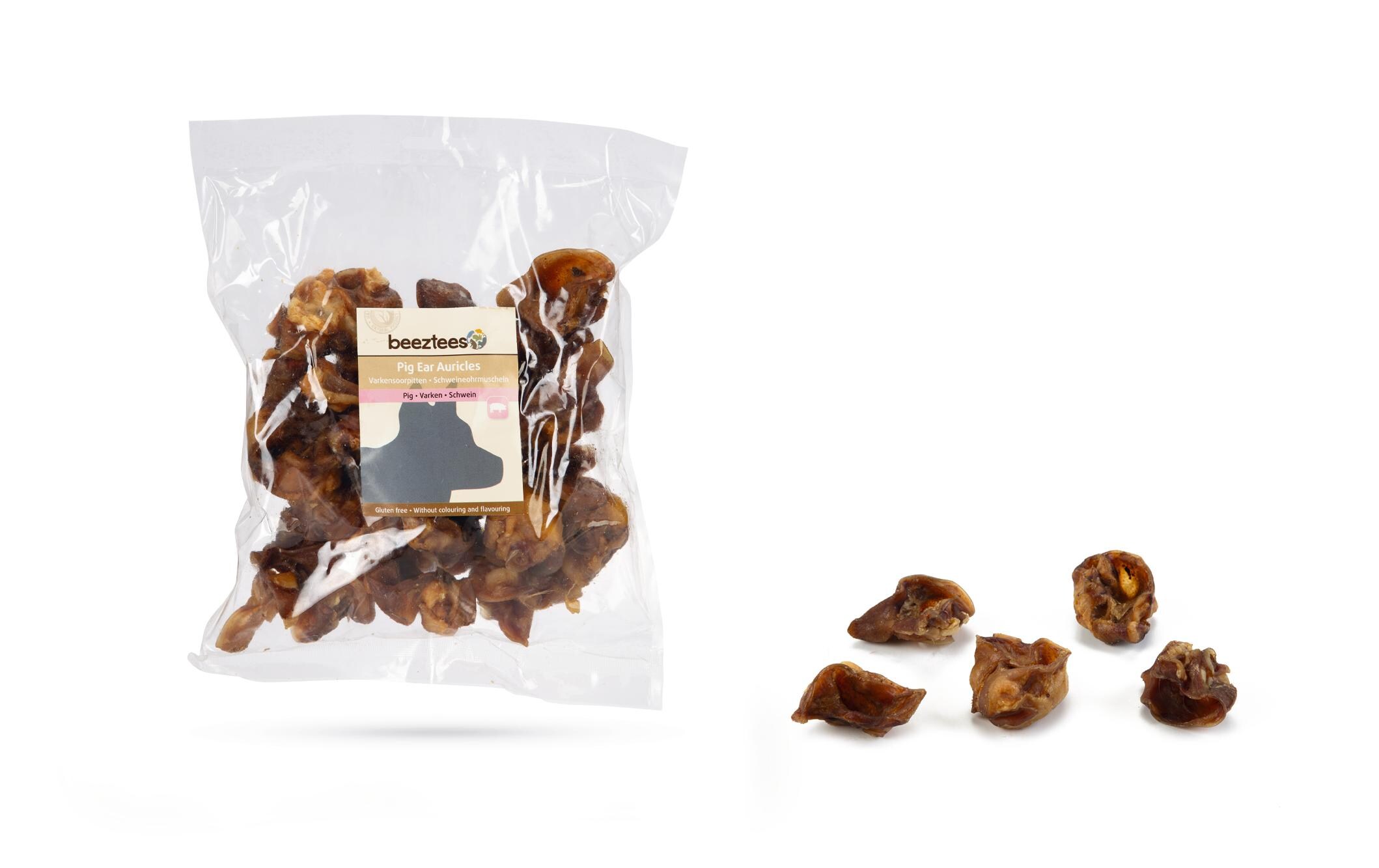 Beeztees Kausnack Schweineohrmuscheln, 300 g