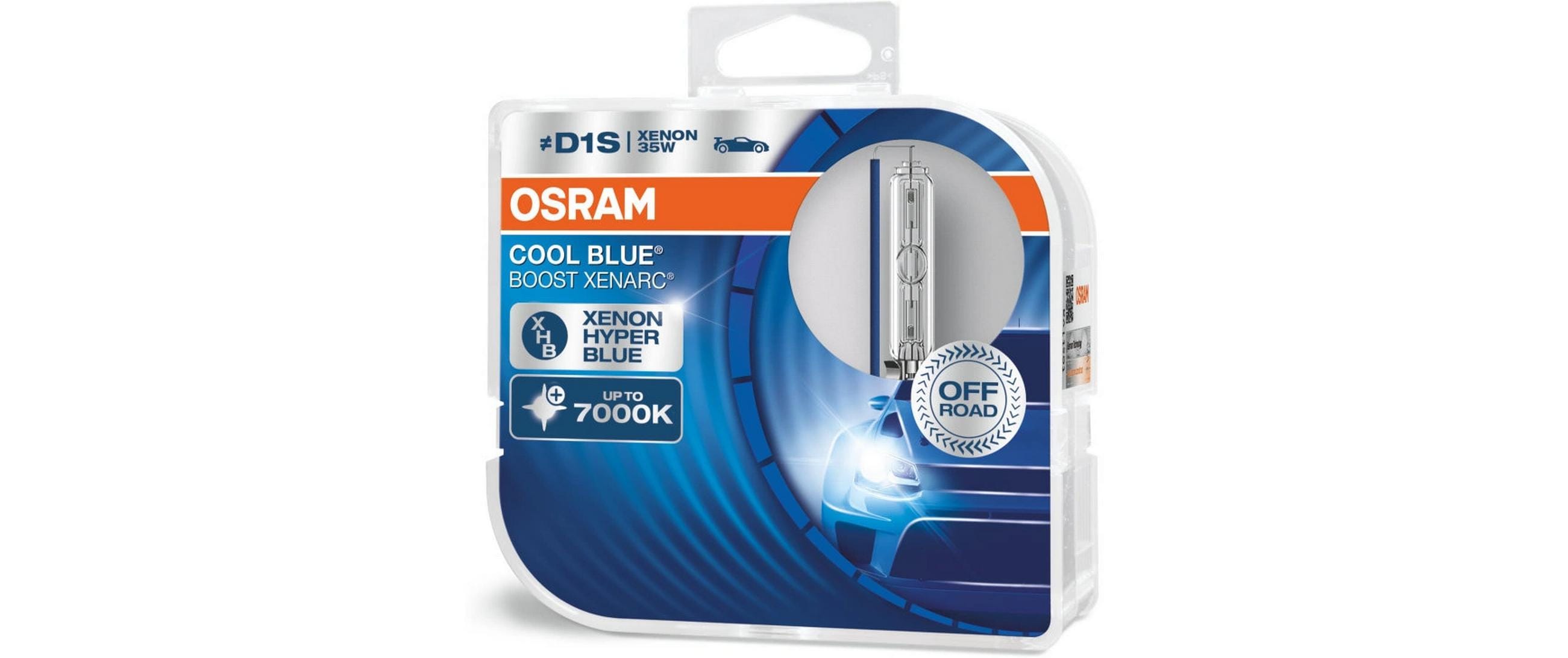 OSRAM XENARC Cool Blue Boost Duobox D1S 12V 35W PK32d-2 PKW