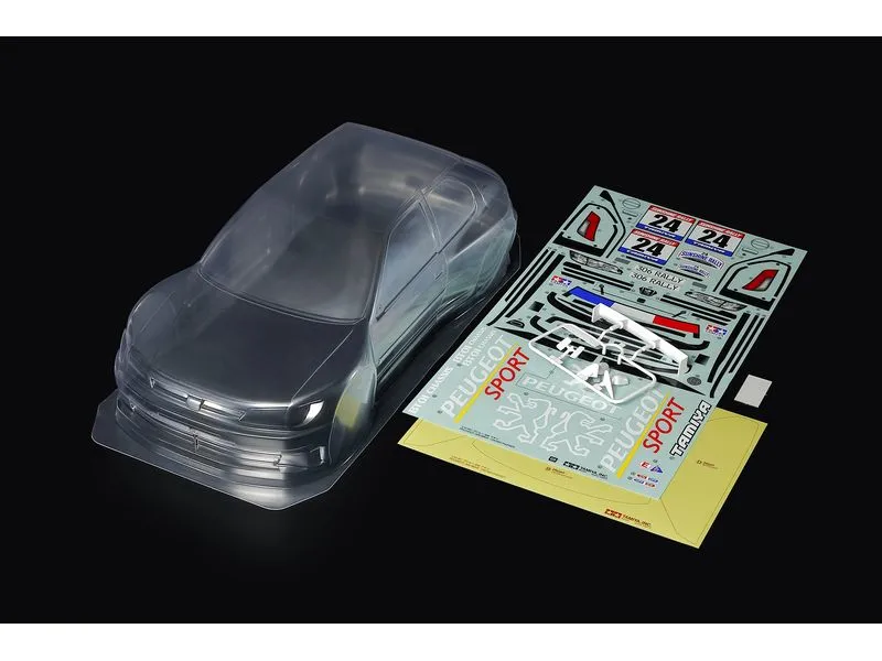 Tamiya Karosserie Peugeot 306 Maxi Body Parts Set 1:10 Tamiya Karosserie Peugeot 306 Maxi Body Parts Set 1:10