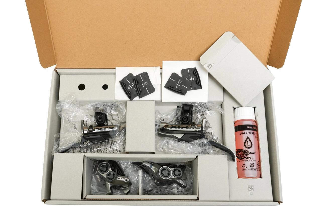 Shimano Scheibenbremsen-Set XTR BR-M9220 mit BL-M9220 Upgrade Kit Shimano Scheibenbremsen-Set XTR BR-M9220 mit BL-M9220 Upgrade Kit