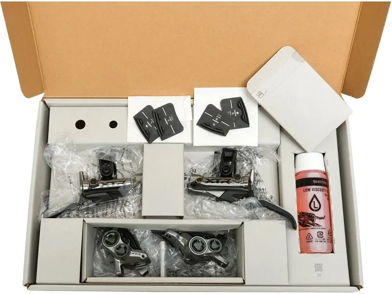 Shimano Scheibenbremsen-Set XTR BR-M9220 mit BL-M9220 Upgrade Kit