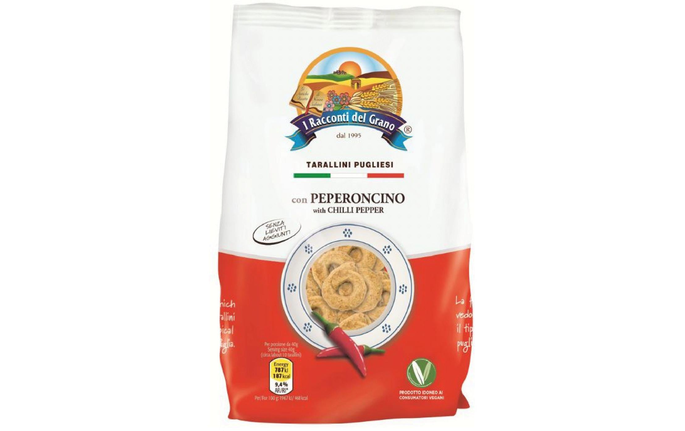 I Racconti del Grano Apulia Taralli Peperoncino 250 g I Racconti del Grano Apulia Taralli Peperoncino 250 g