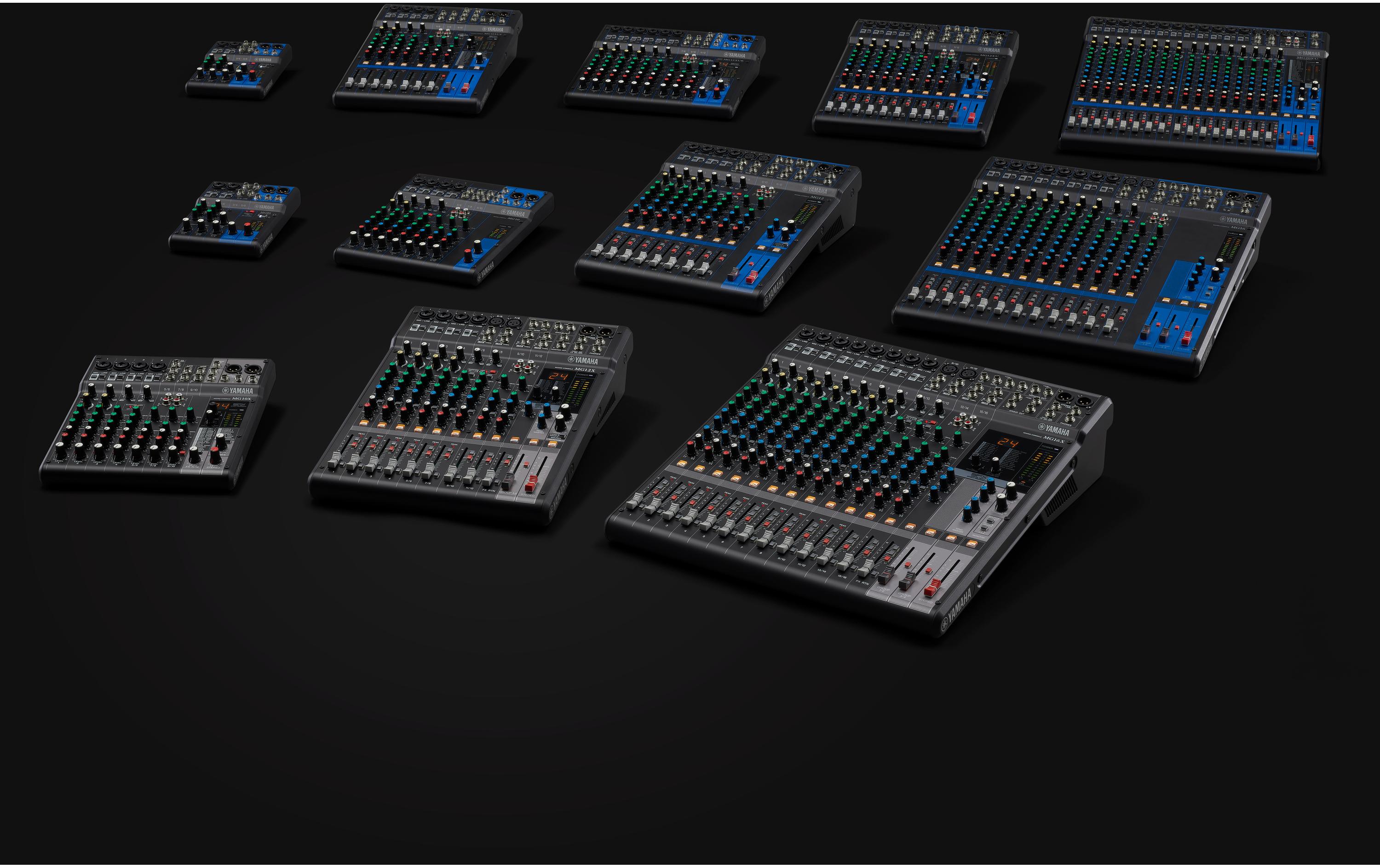 Yamaha Mischpult MG10X – 10-Kanal, analog Yamaha Mischpult MG10X – 10-Kanal, analog