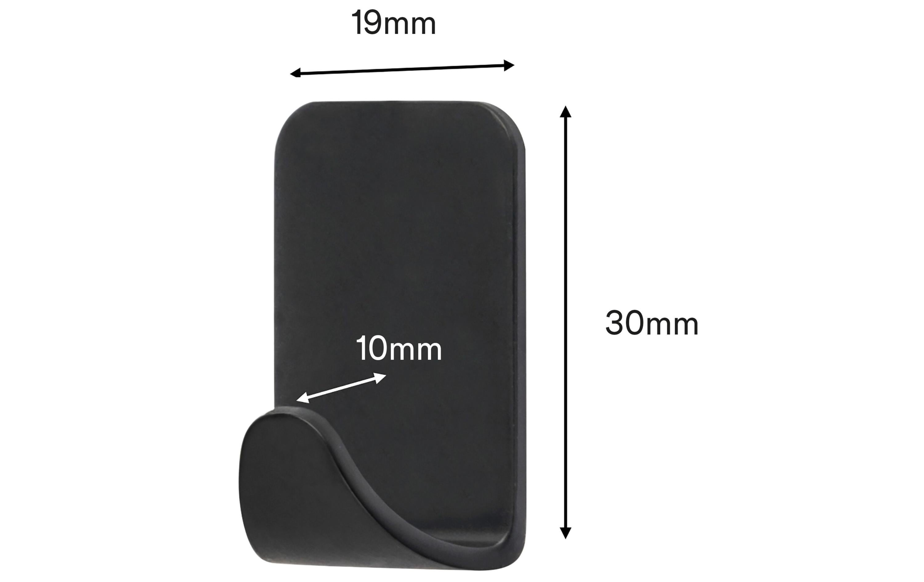 Command Klebehaken 0.225 kg, Schwarz Command Klebehaken 0.225 kg, Schwarz