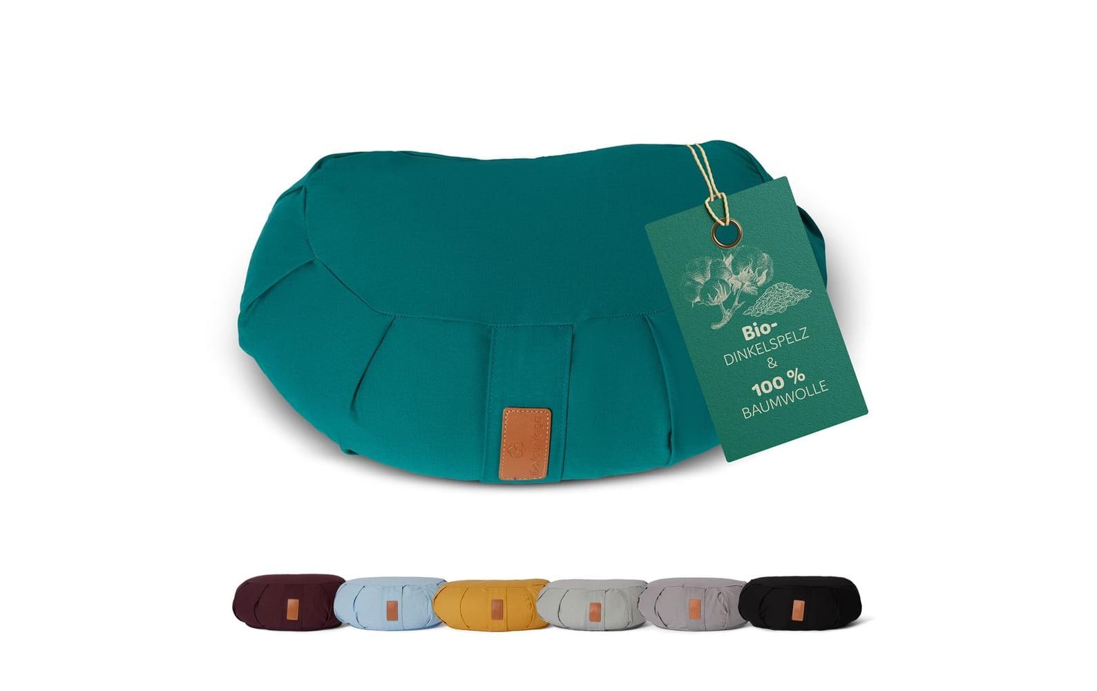 DoYourYoga Yoga-Kissen Ganesh Dunkelgrün DoYourYoga Yoga-Kissen Ganesh Dunkelgrün