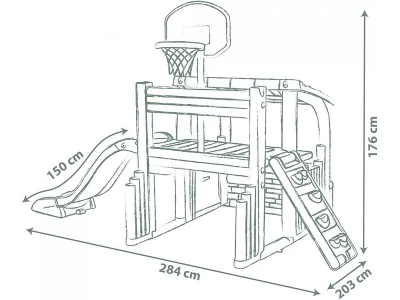 Smoby Life Klettergerüst Fun Center